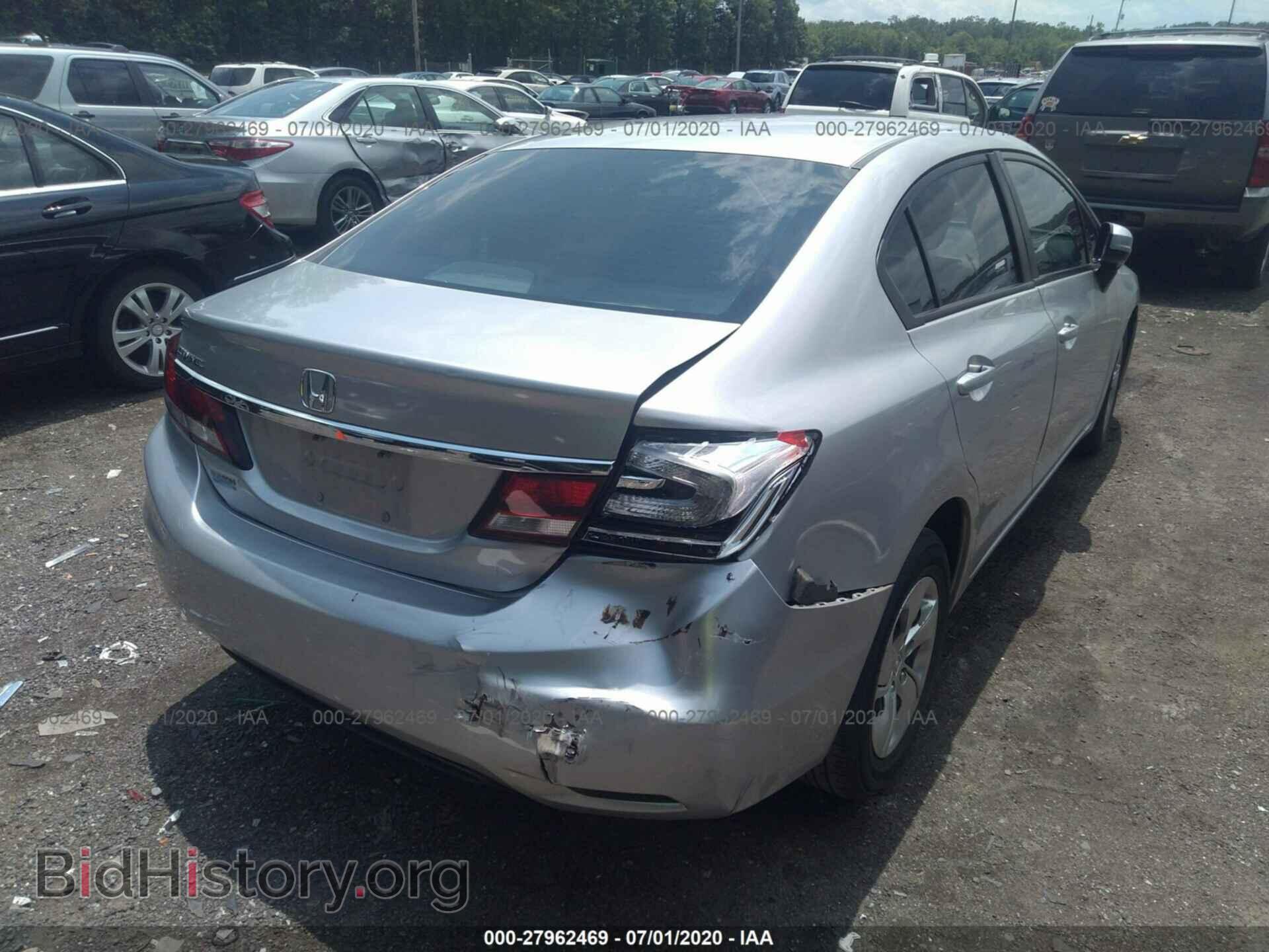 2014 HONDA CIVIC - VIN: 19XFB2F50EE233331 - Фото 4