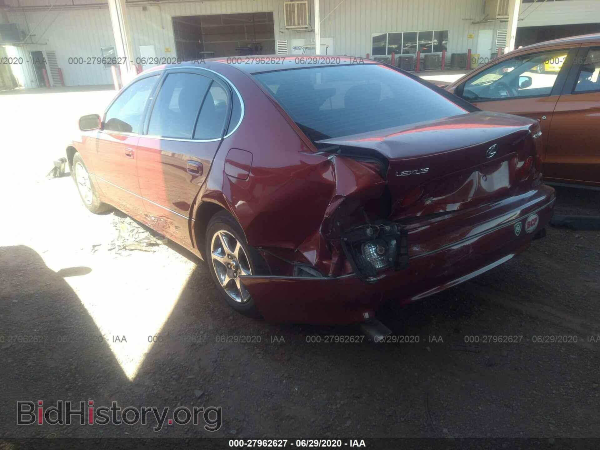 2001 LEXUS GS - VIN: JT8BD69SX10127293 - Фото 3