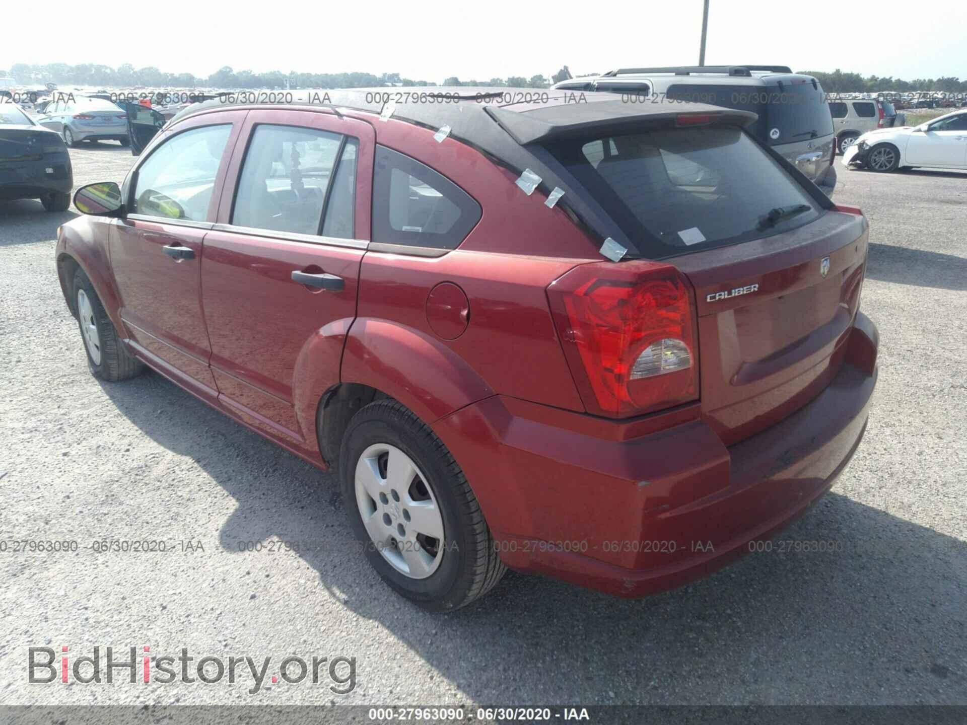 2008 DODGE CALIBER - VIN: 1B3HB28B68D695184 - Фото 3