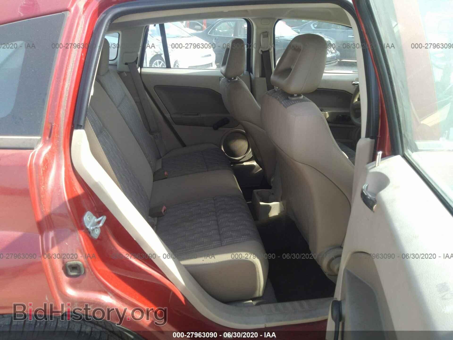 2008 DODGE CALIBER - VIN: 1B3HB28B68D695184 - Фото 8