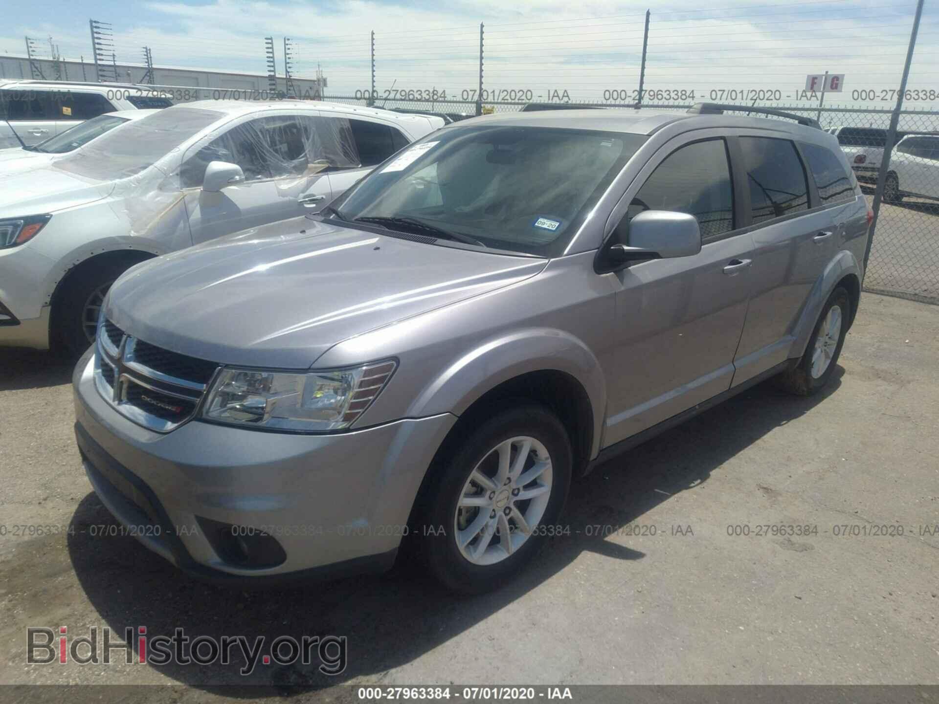 2016 DODGE JOURNEY - VIN: 3C4PDCBG0GT198560 - Фото 2
