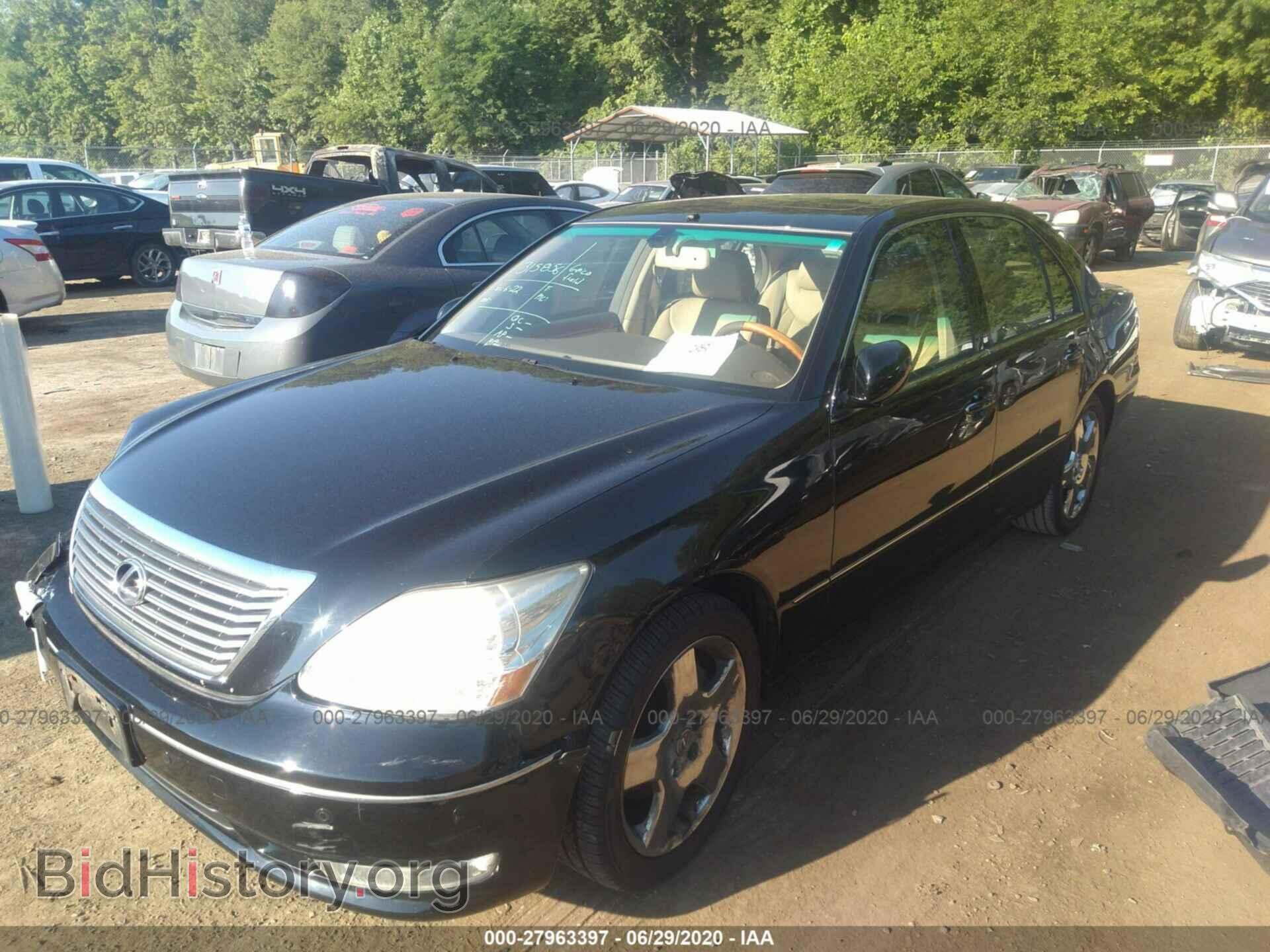 2005 LEXUS LS - VIN: JTHBN36F555006232 - Photo 2