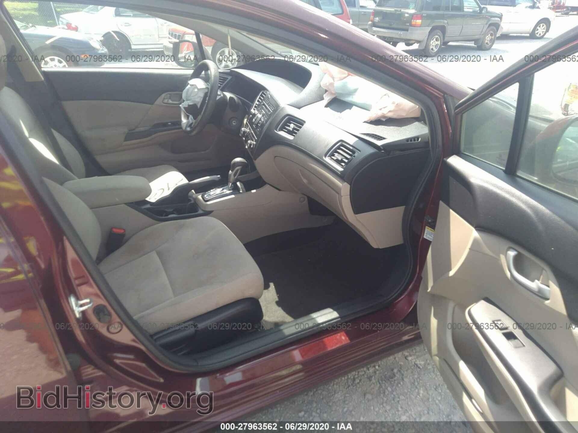 2013 HONDA CIVIC SDN - VIN: 2HGFB2F5XDH545953 - Фото 5