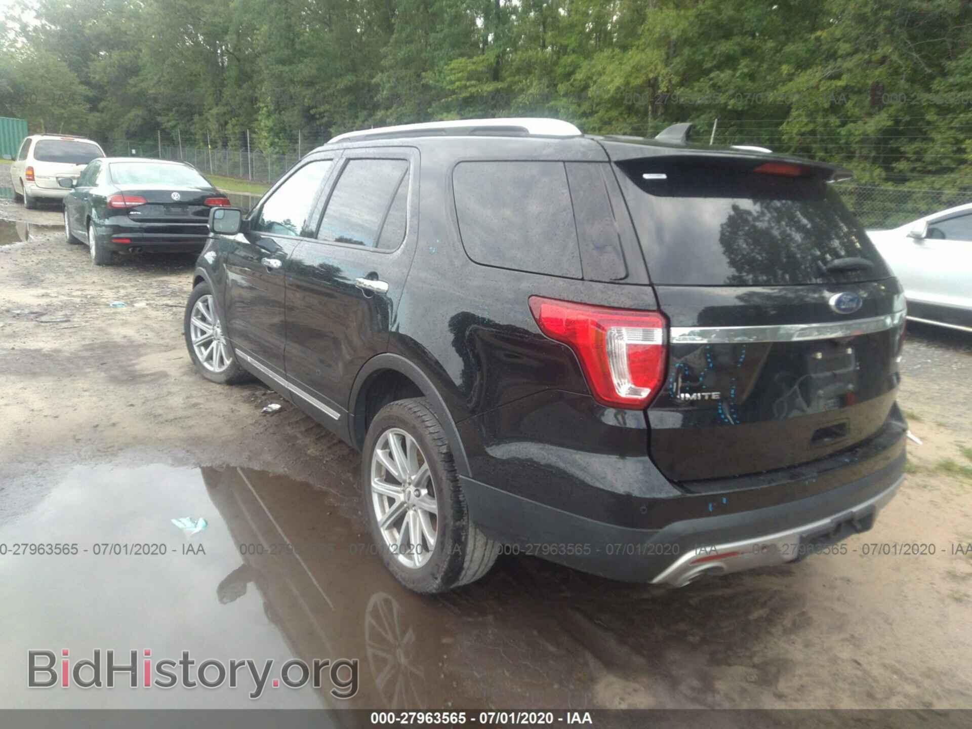 2017 FORD EXPLORER - VIN: 1FM5K8F83HGC68910 - Фото 3
