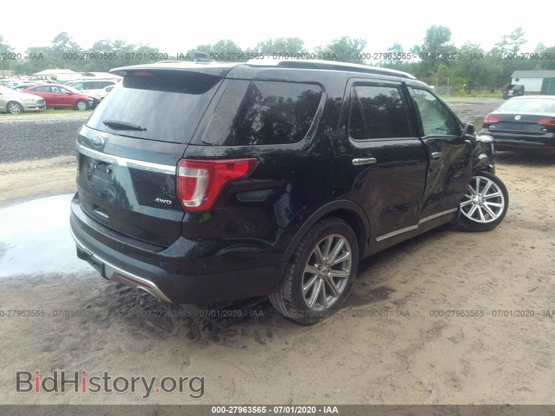 2017 FORD EXPLORER - VIN: 1FM5K8F83HGC68910 - Фото 4