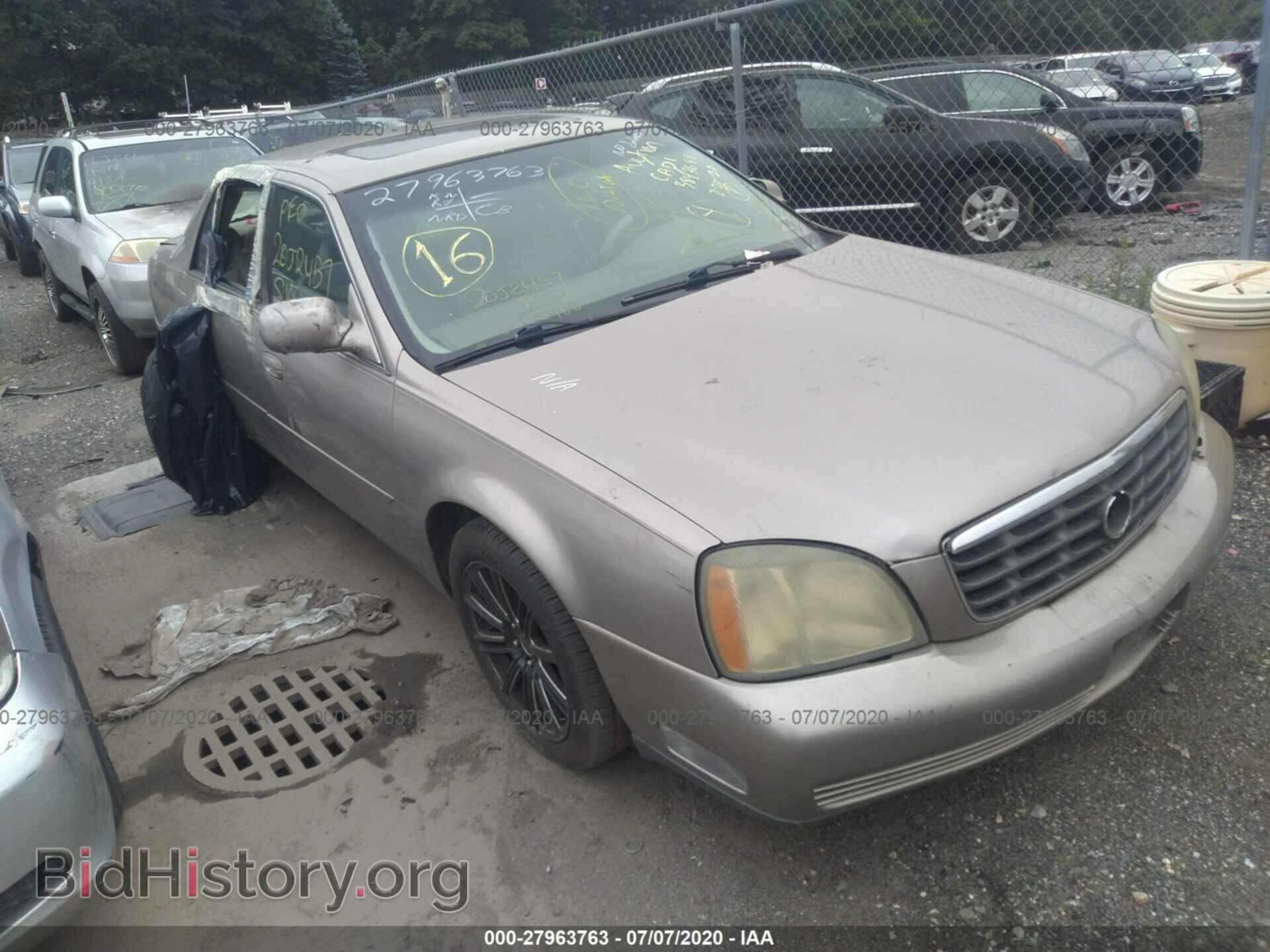 Photo 1G6KD54YX3U279547 - CADILLAC DEVILLE 2003
