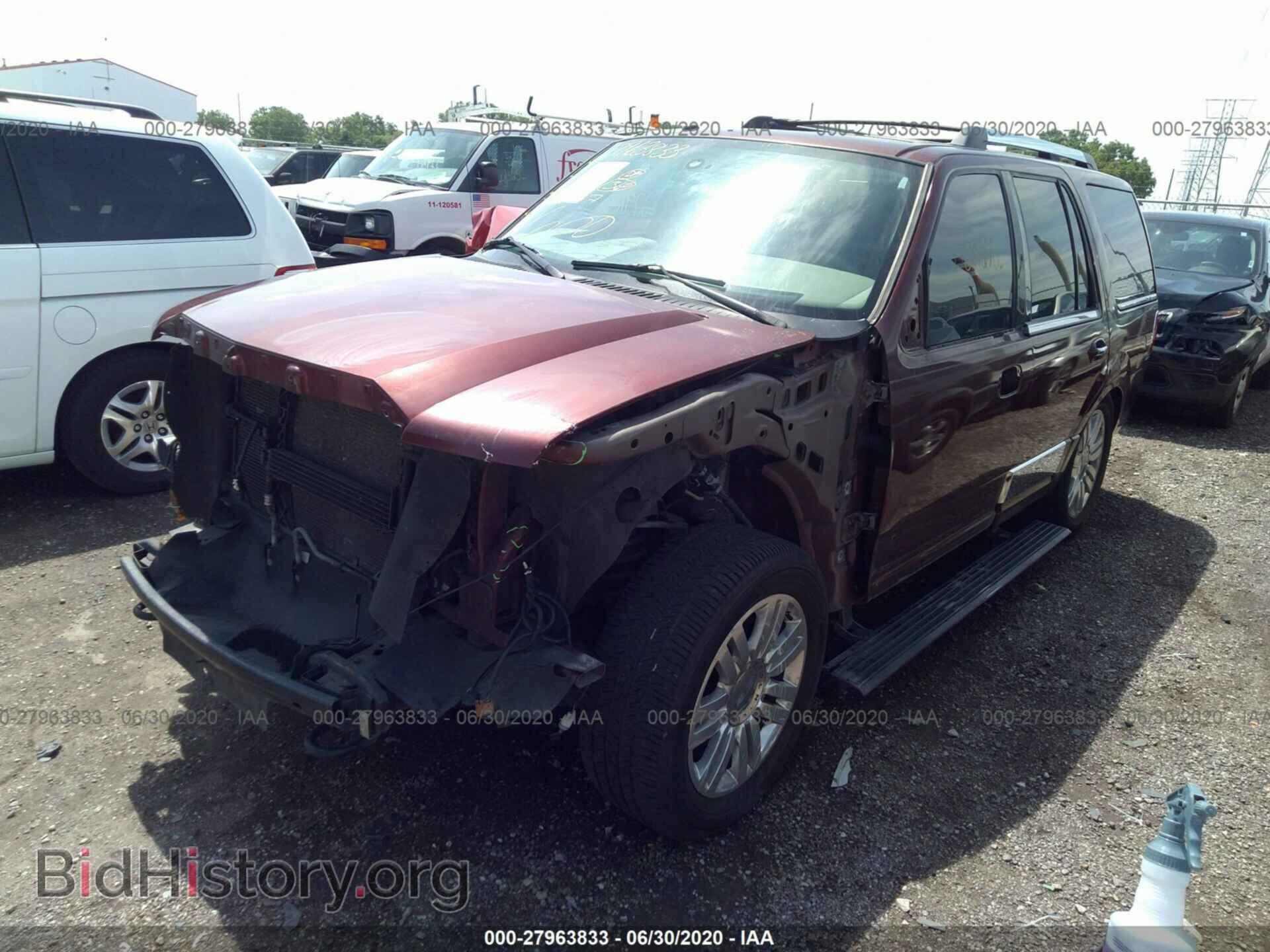 2012 LINCOLN NAVIGATOR - VIN: 5LMJJ2H56CEL03457 - Фото 2