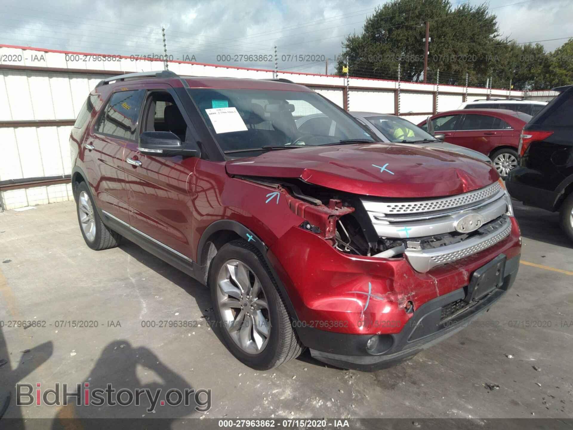 Фотография 1FM5K7D87EGA43155 - FORD EXPLORER 2014