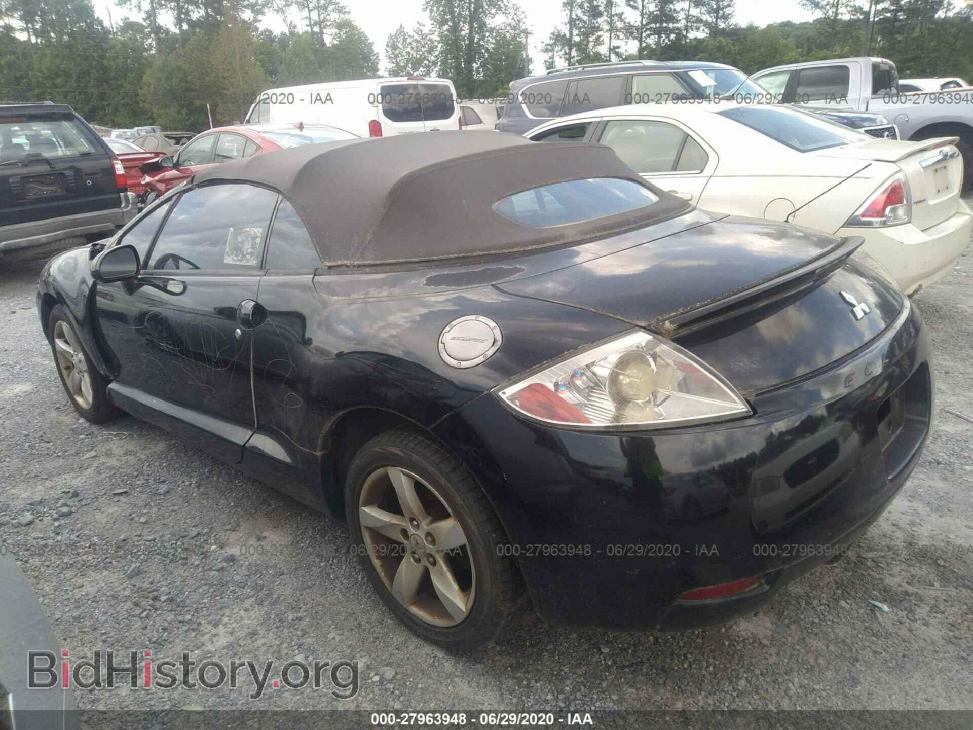 2007 MITSUBISHI ECLIPSE - VIN: 4A3AL25F27E034830 - Photo 3