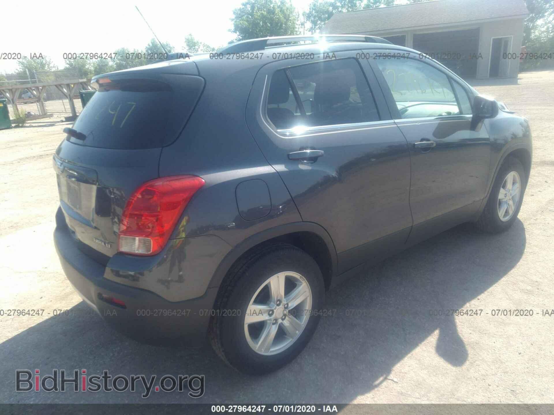 2016 CHEVROLET TRAX - VIN: 3GNCJLSB6GL212657 - Photo 4