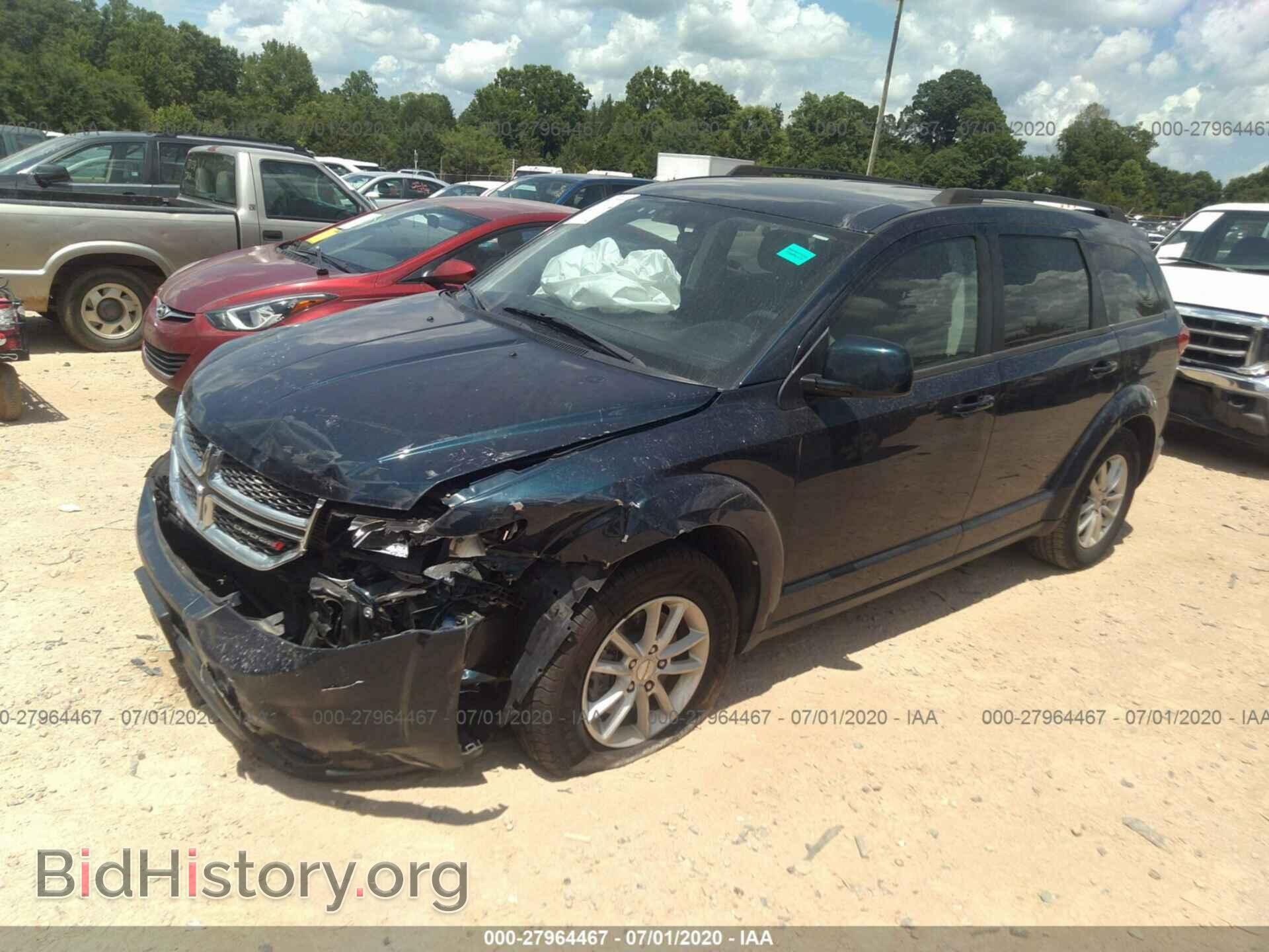 2014 DODGE JOURNEY - VIN: 3C4PDCBB0ET245846 - Фото 2