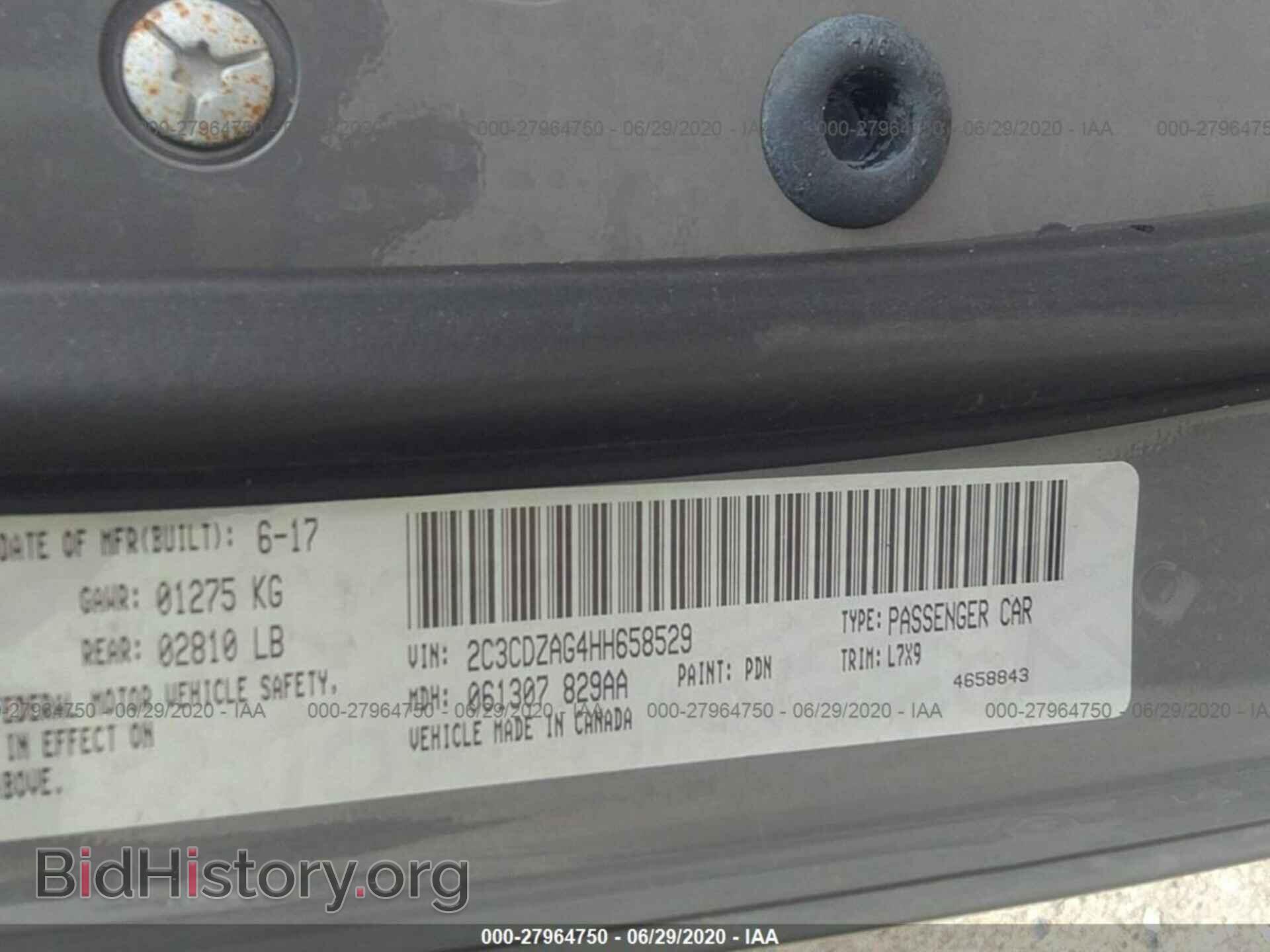 2017 DODGE CHALLENGER - VIN: 2C3CDZAG4HH658529 - Photo 9