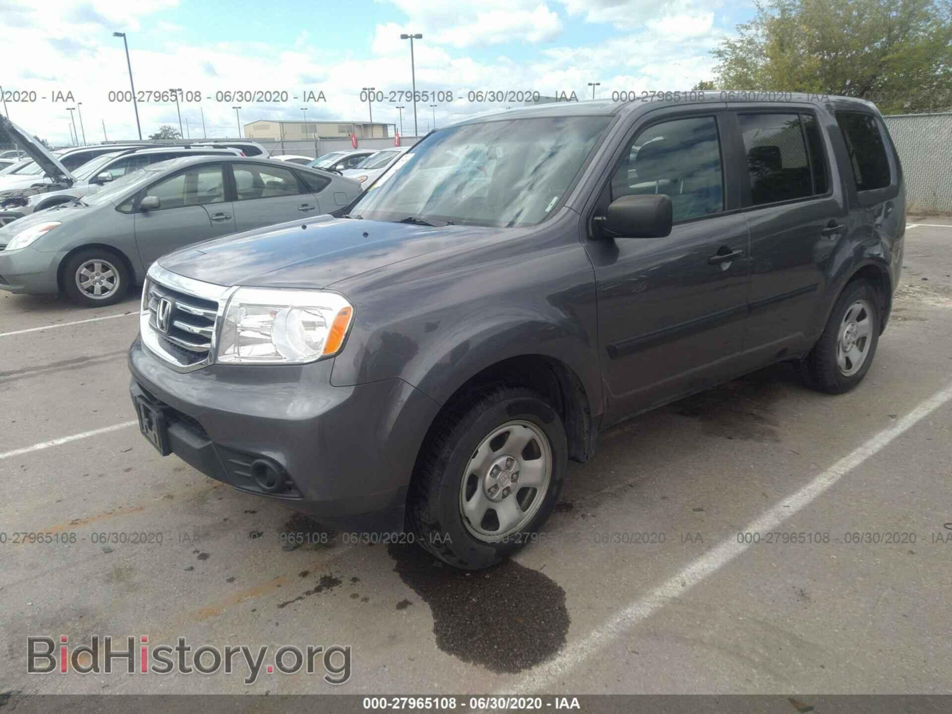 2015 HONDA PILOT - VIN: 5FNYF4H27FB011375 - Фото 2