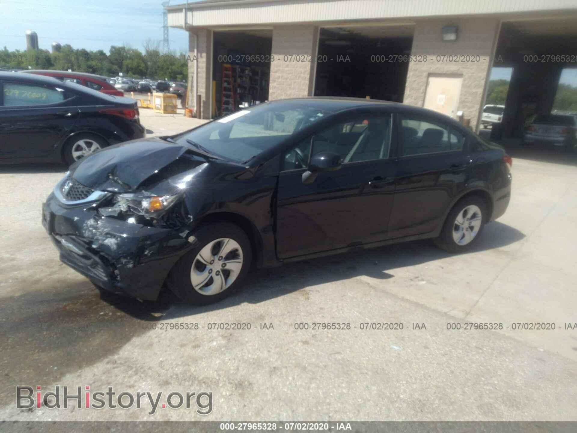 2013 HONDA CIVIC - VIN: 19XFB2F54DE087238 - Фото 2