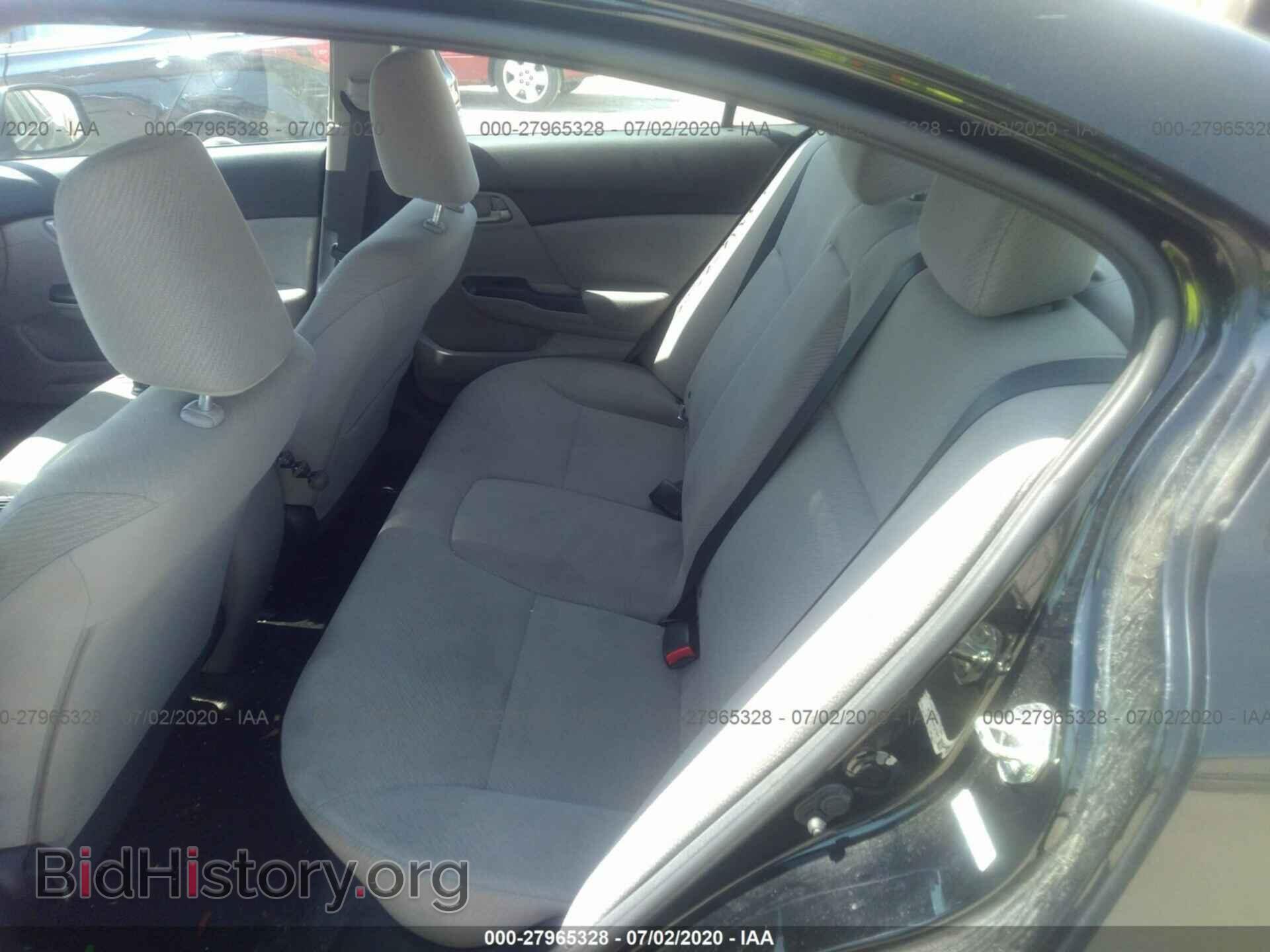 2013 HONDA CIVIC - VIN: 19XFB2F54DE087238 - Фото 8