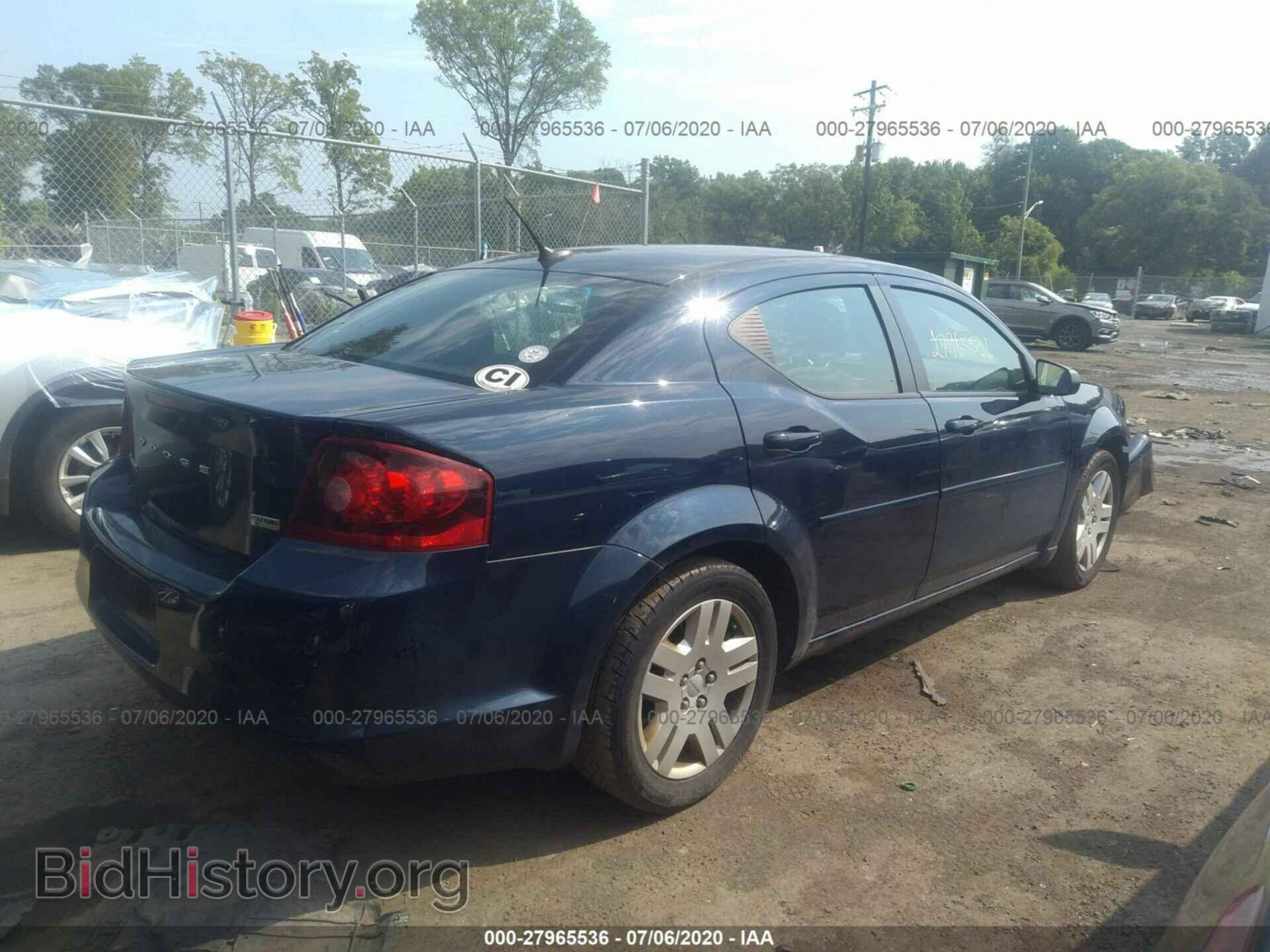 2013 DODGE AVENGER - VIN: 1C3CDZAG4DN772337 - Фото 4