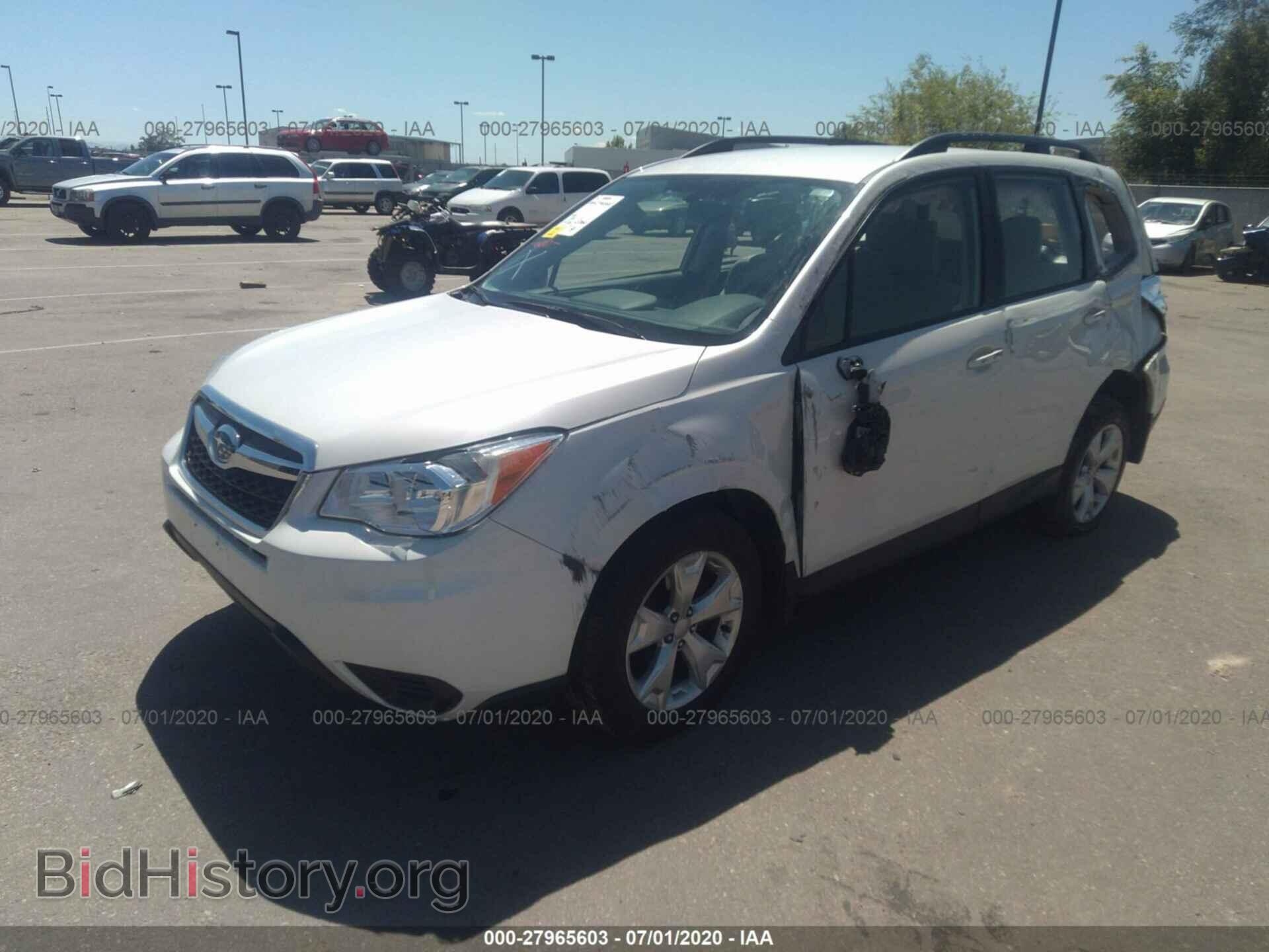 2015 SUBARU FORESTER - VIN: JF2SJABC4FH820337 - Фото 2