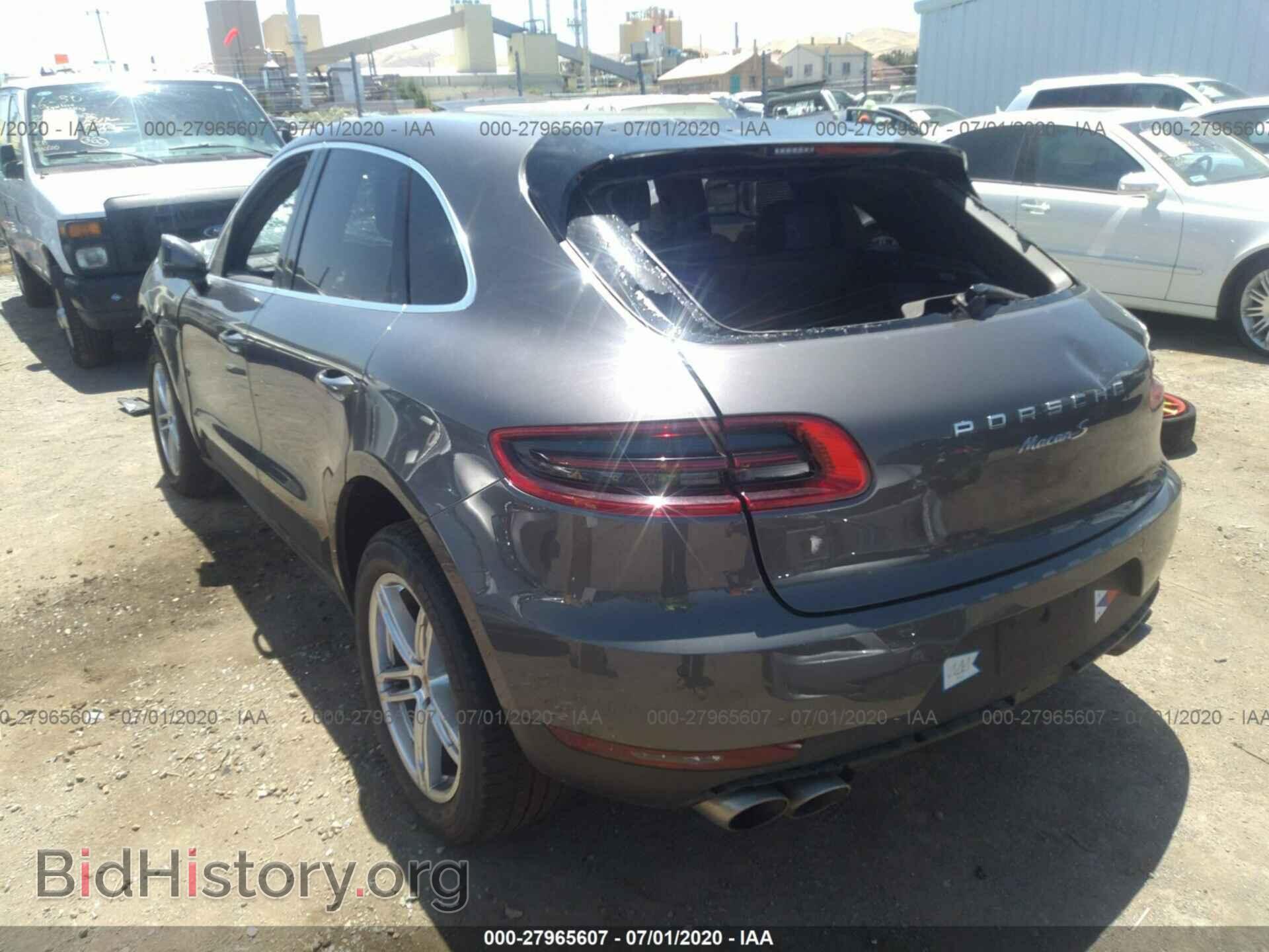 2016 PORSCHE MACAN - VIN: WP1AB2A52GLB43186 - Фото 3