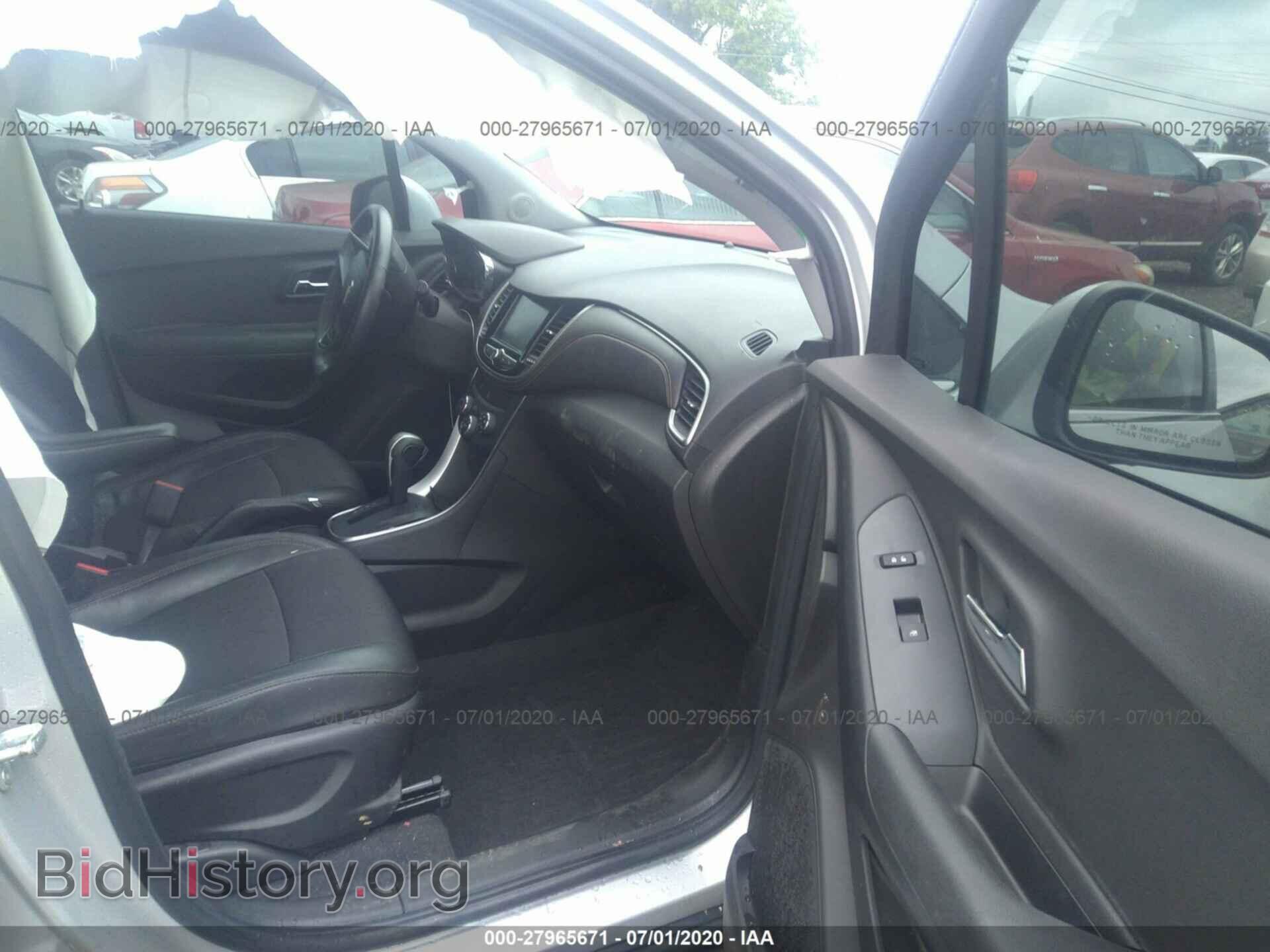 2017 CHEVROLET TRAX - VIN: 3GNCJLSB2HL201172 - Фото 5