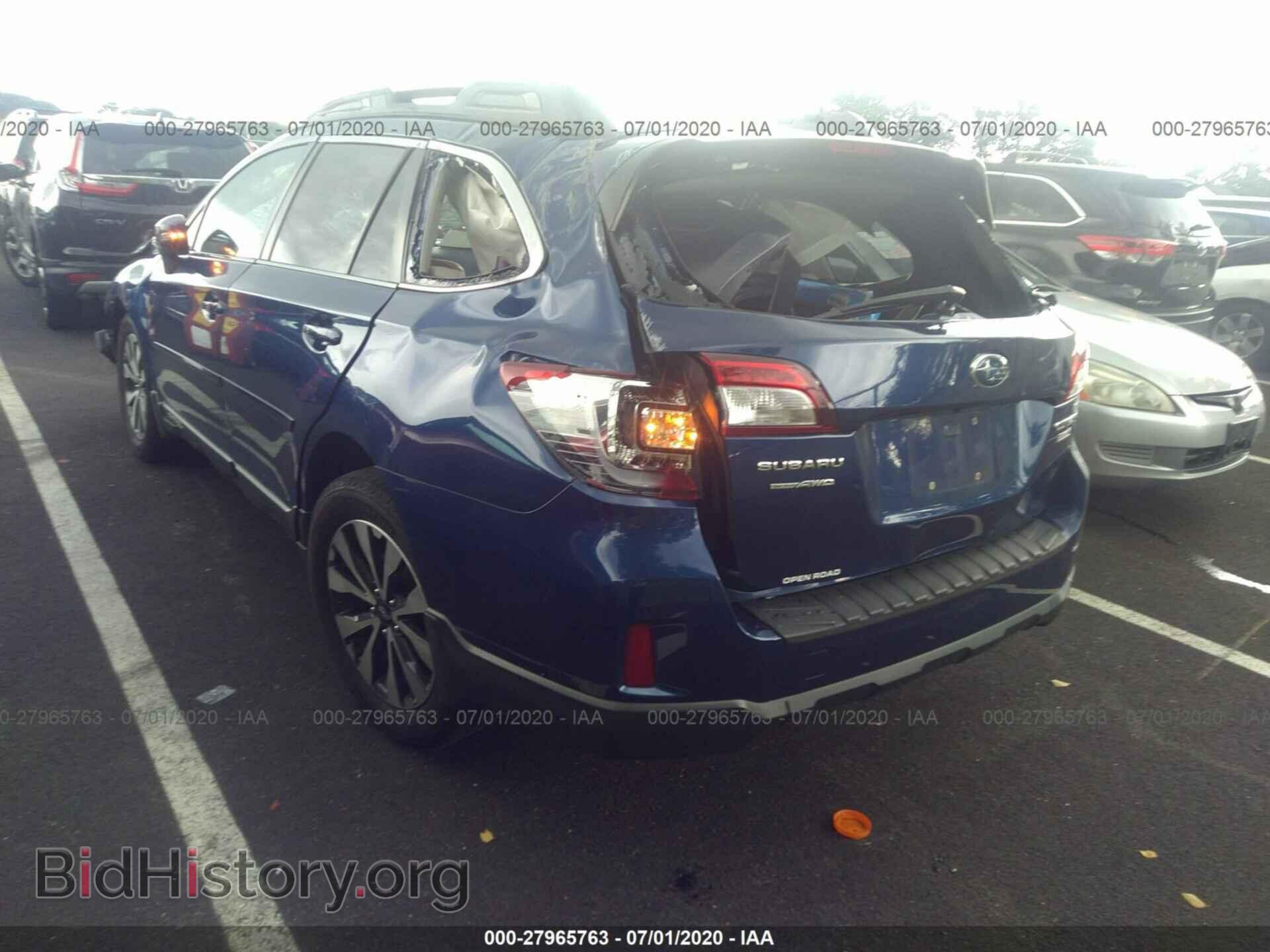 2015 SUBARU OUTBACK - VIN: 4S4BSALC8F3357878 - Фото 3