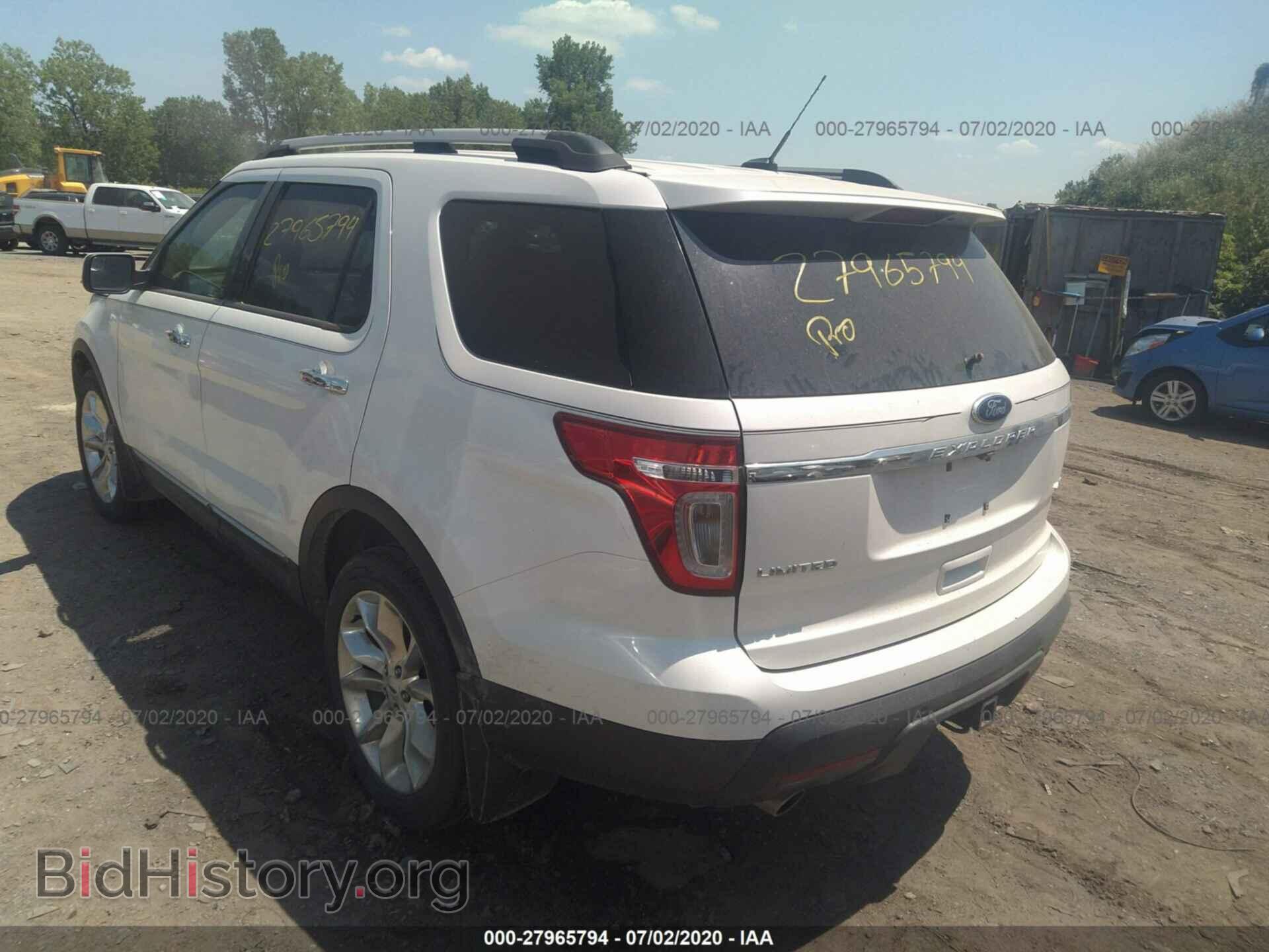 2012 FORD EXPLORER - VIN: 1FMHK8F89CGB02123 - Фото 3