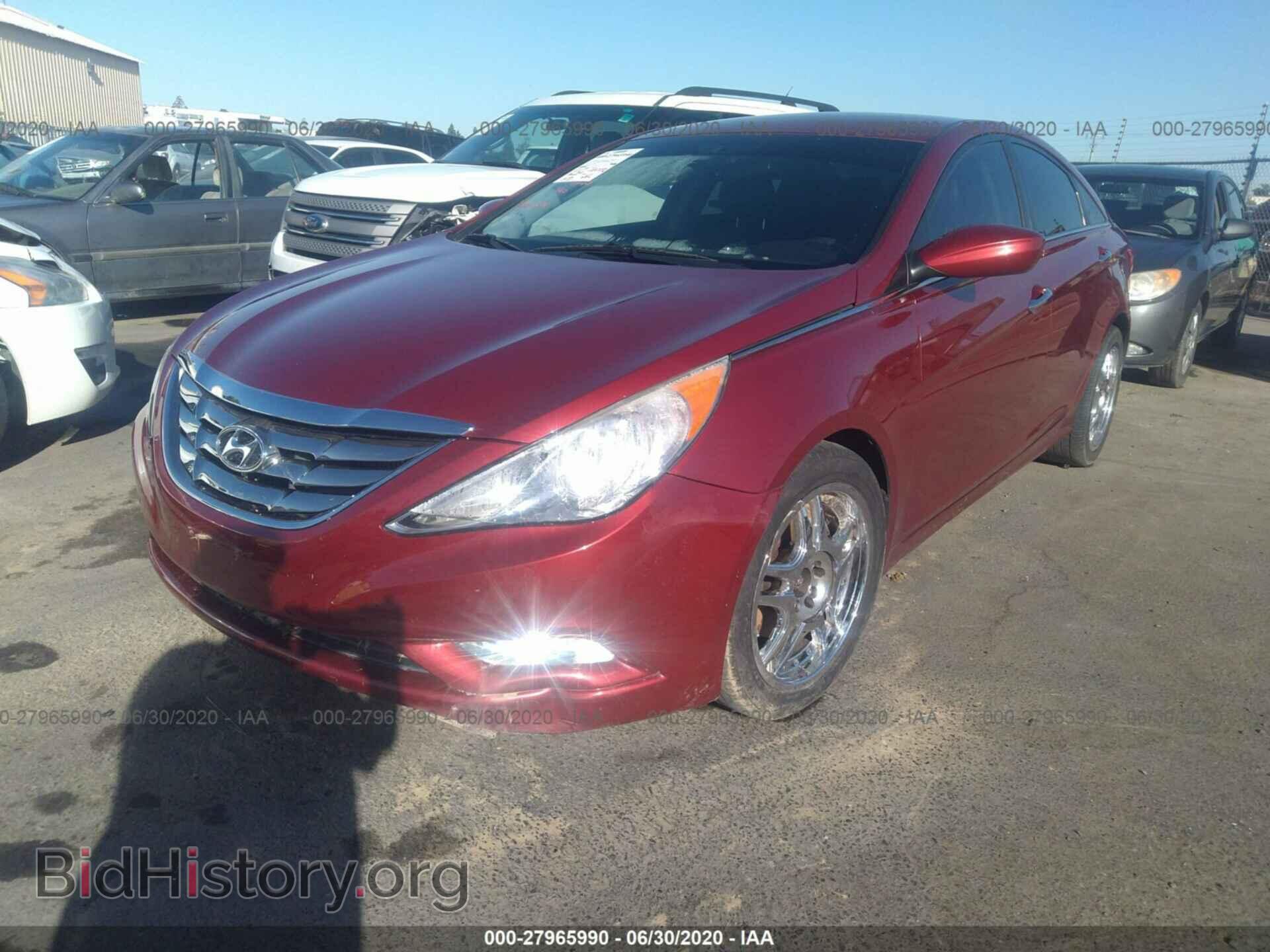 2012 HYUNDAI SONATA - VIN: 5NPEC4AB3CH445778 - Фото 2