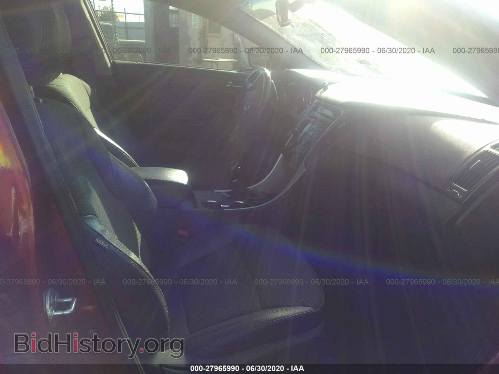 2012 HYUNDAI SONATA - VIN: 5NPEC4AB3CH445778 - Фото 5