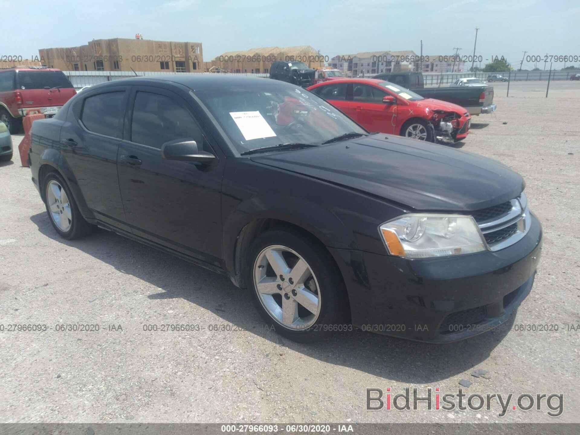 Photo 1C3CDZAB6EN102987 - DODGE AVENGER 2014