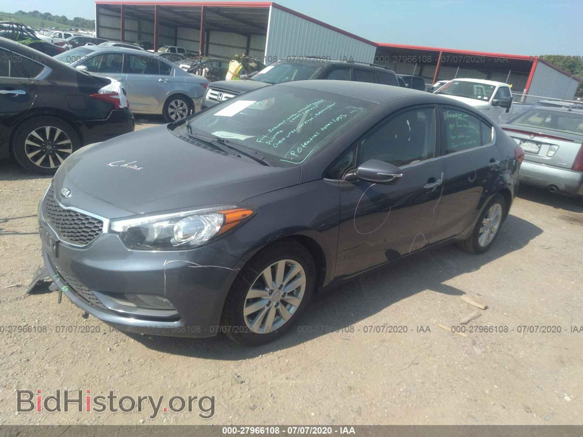 2014 KIA FORTE - VIN: KNAFX4A86E5197152 - Photo 2