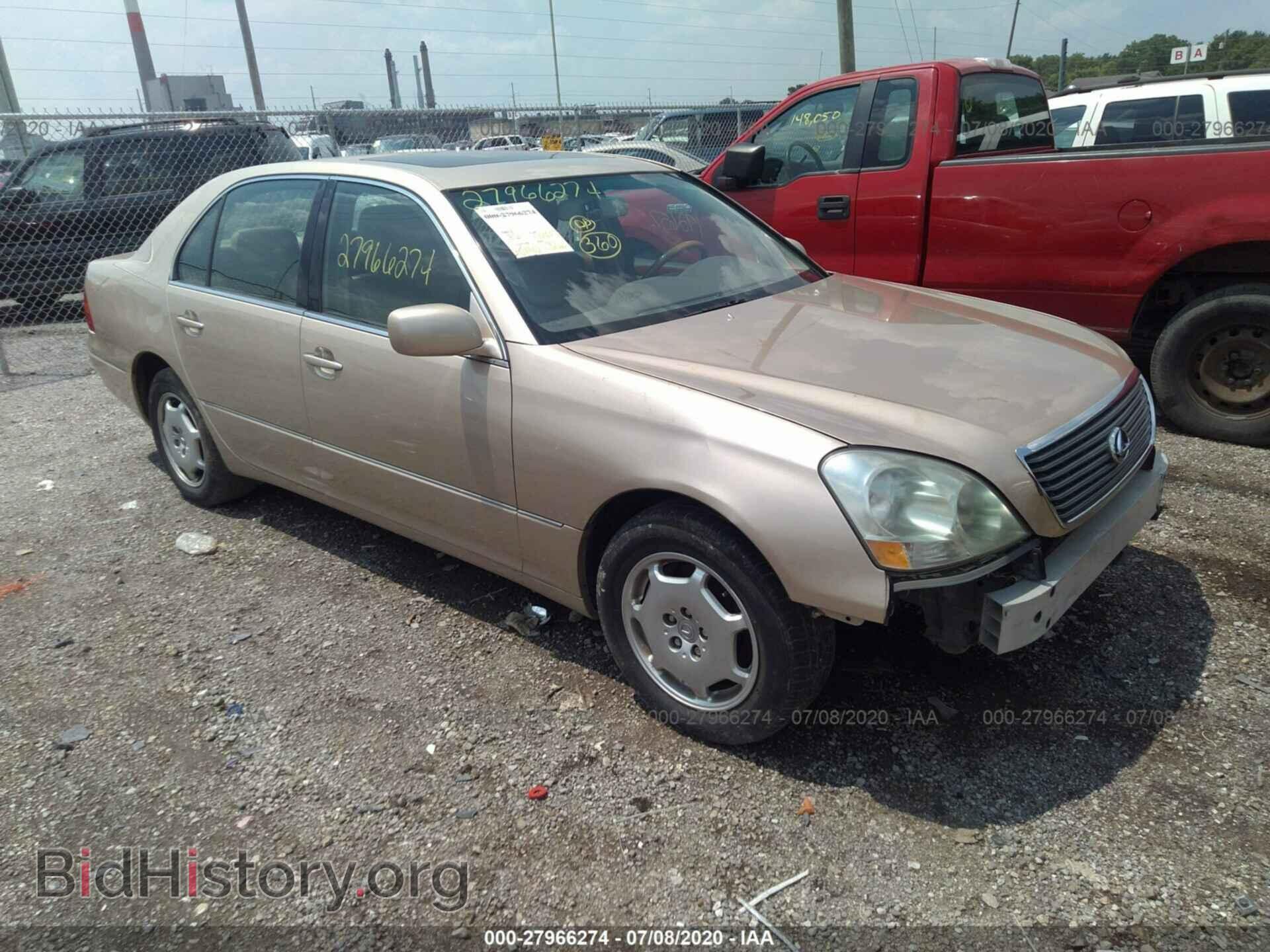 Photo JTHBN30F720085405 - LEXUS LS 2002