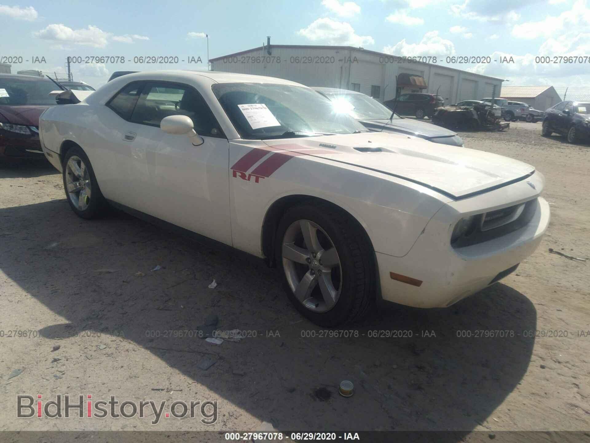 Фотография 2B3LJ54T39H511157 - DODGE CHALLENGER 2009