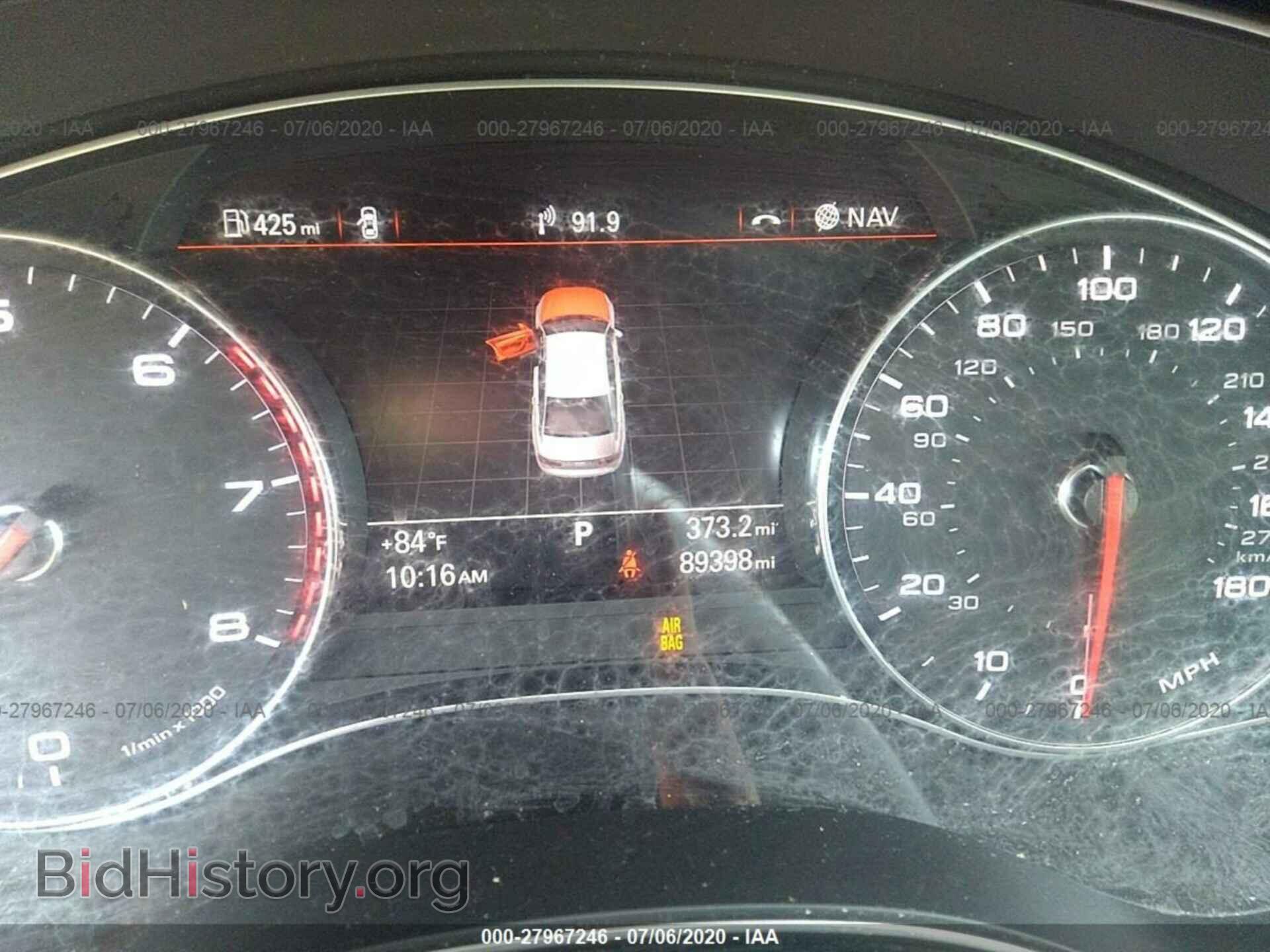 2014 AUDI A6 - VIN: WAUGFAFC9EN081544 - Фото 7