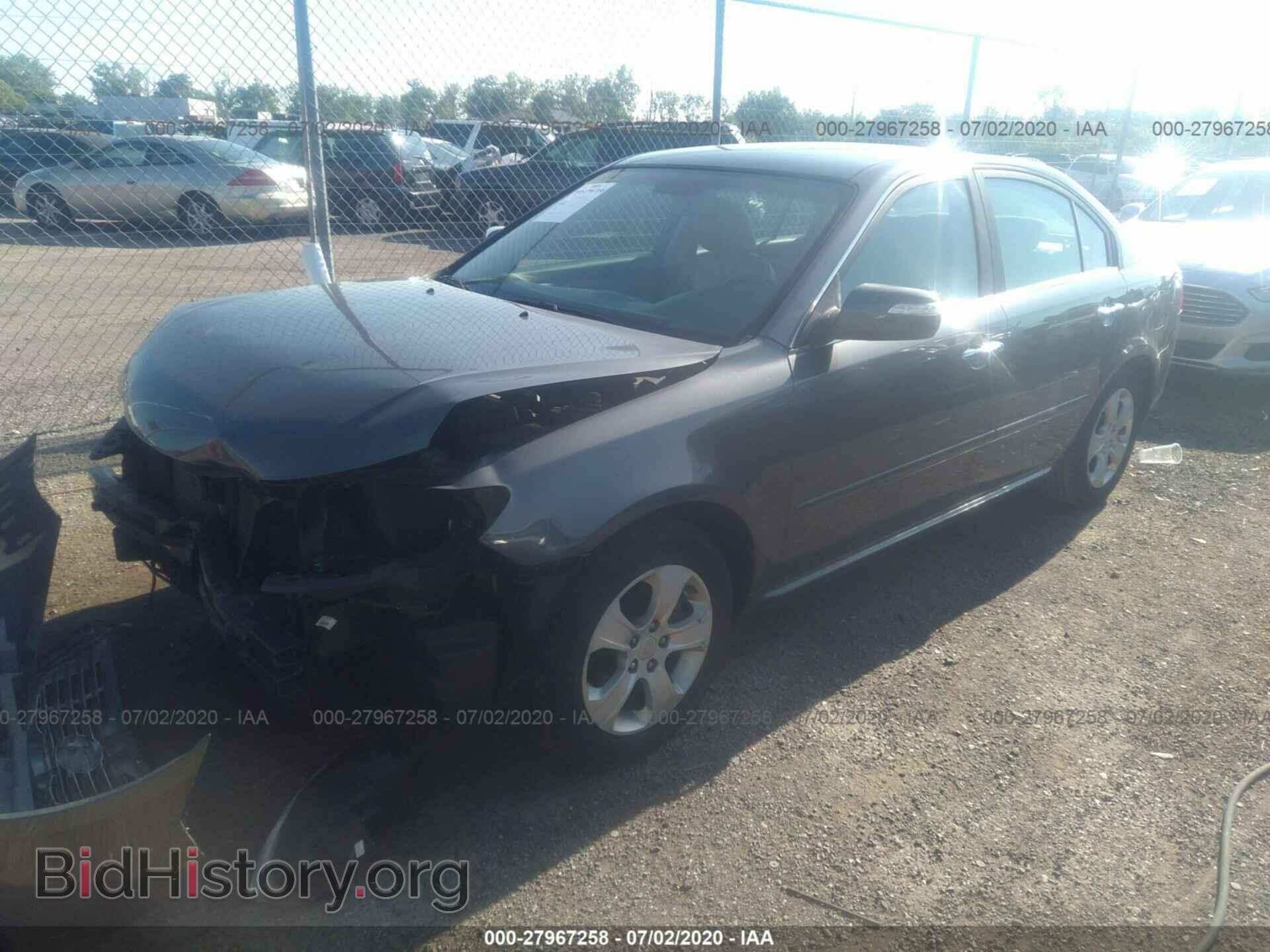 2009 KIA OPTIMA - VIN: KNAGE228295340150 - Фото 2