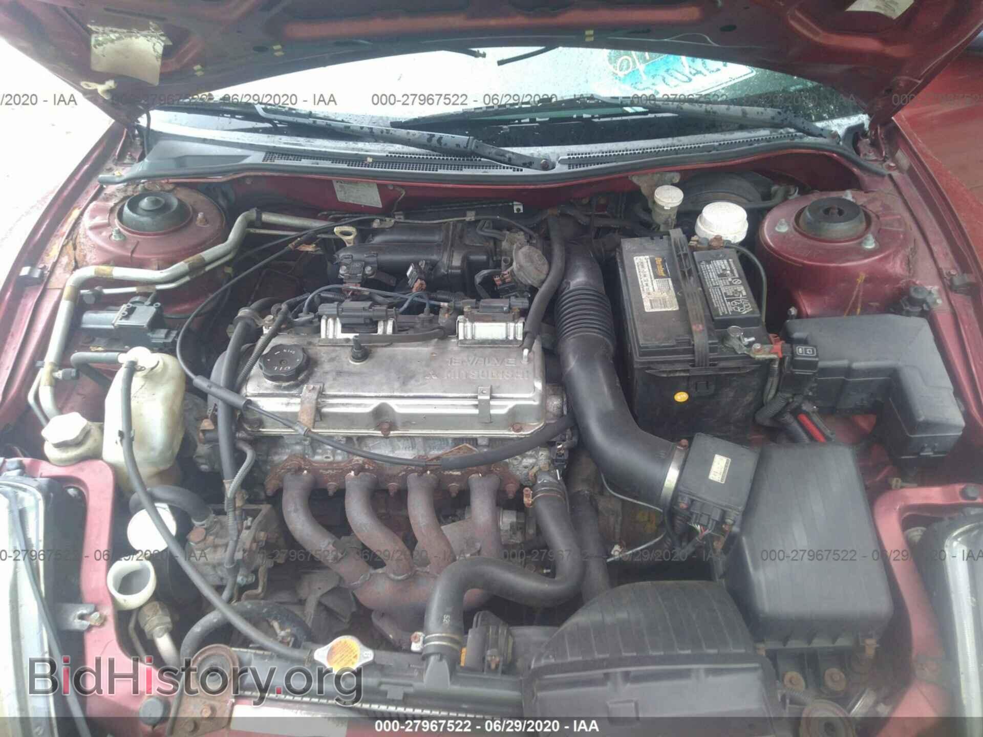 2000 MITSUBISHI ECLIPSE - VIN: 4A3AC44G8YE106511 - Фото 10