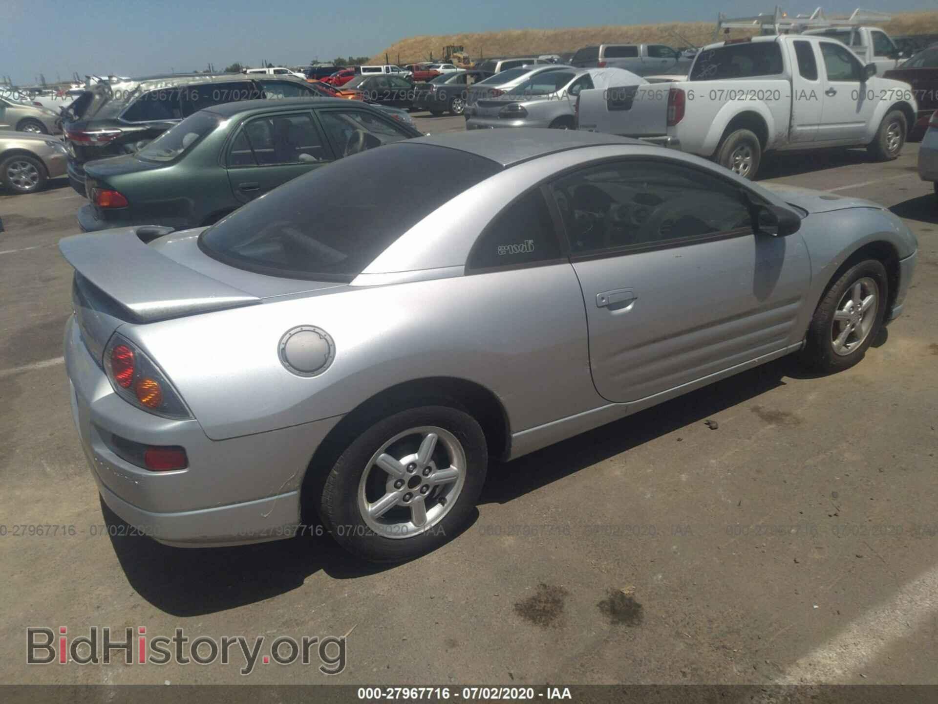 2003 MITSUBISHI ECLIPSE - VIN: 4A3AC34G03E170190 - Фото 4