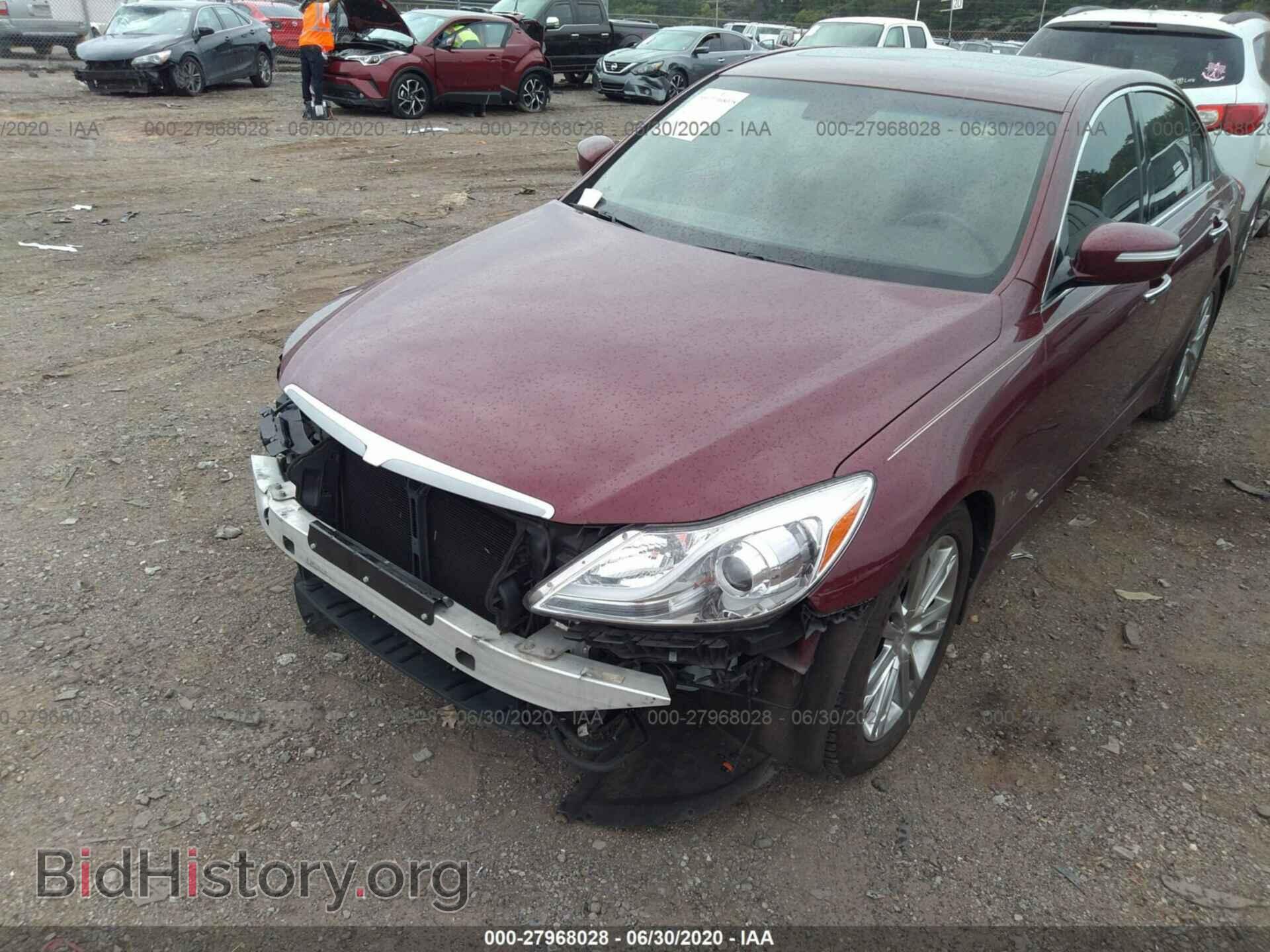 2012 HYUNDAI GENESIS - VIN: KMHGC4DD6CU151573 - Фото 2