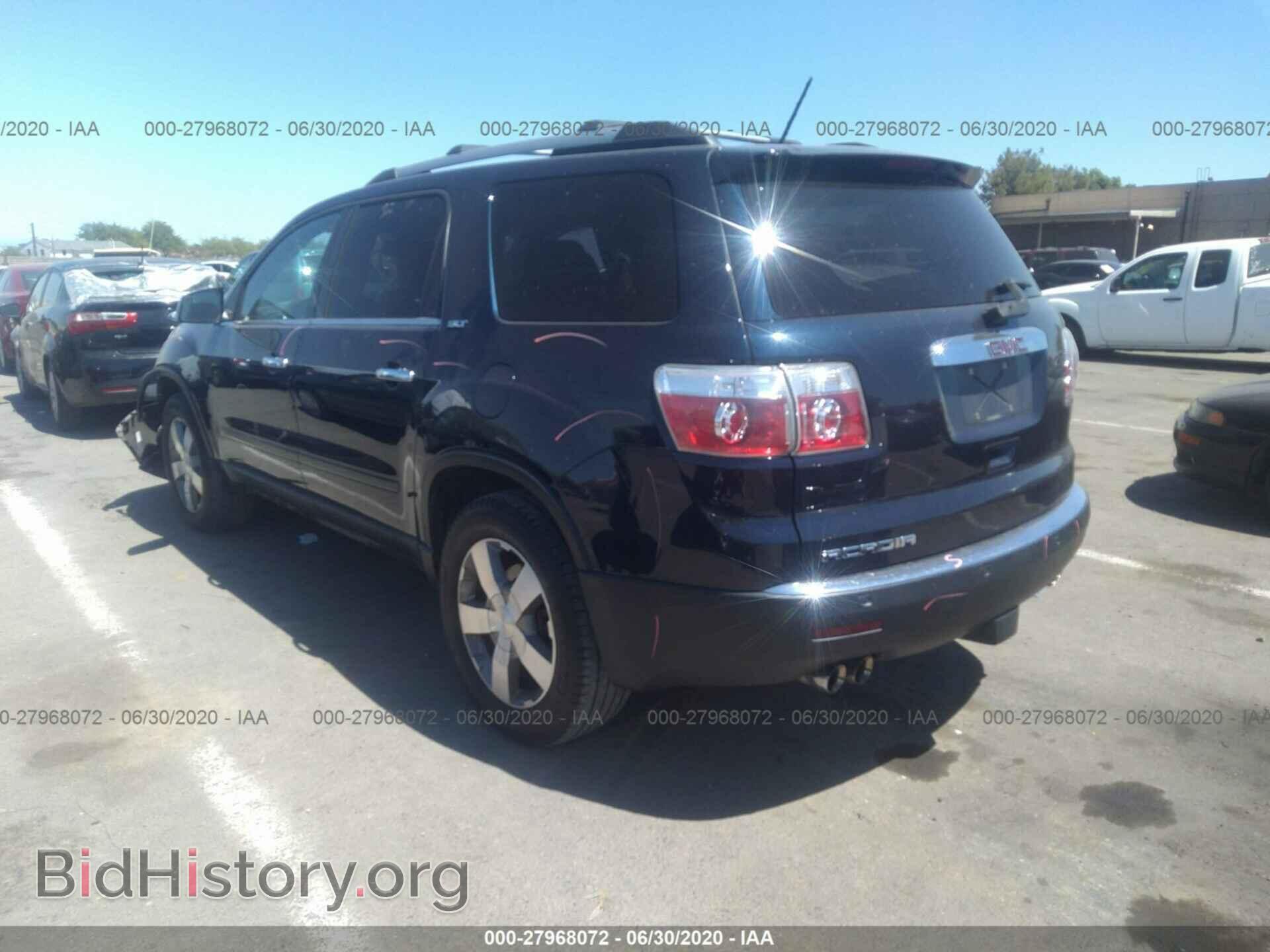 2012 GMC ACADIA - VIN: 1GKKRRED1CJ199237 - Фото 3