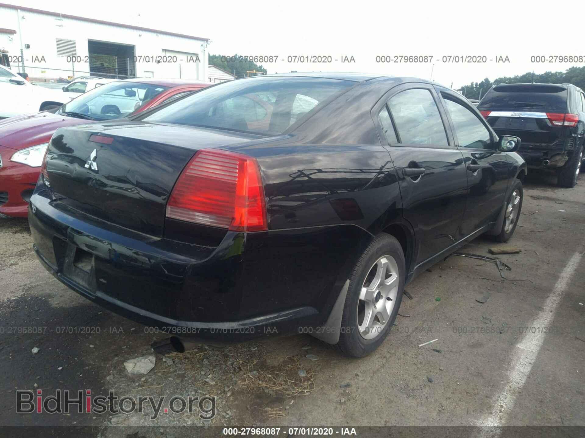 2006 MITSUBISHI GALANT - VIN: 4A3AB26F76E023905 - Фото 4
