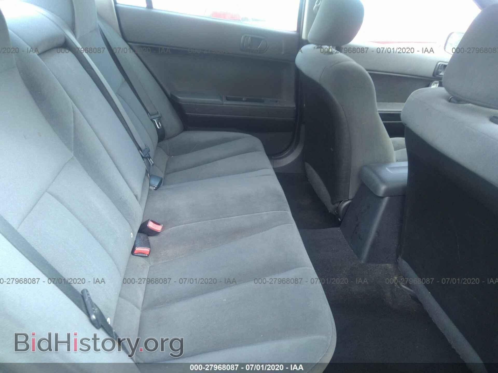 2006 MITSUBISHI GALANT - VIN: 4A3AB26F76E023905 - Фото 8