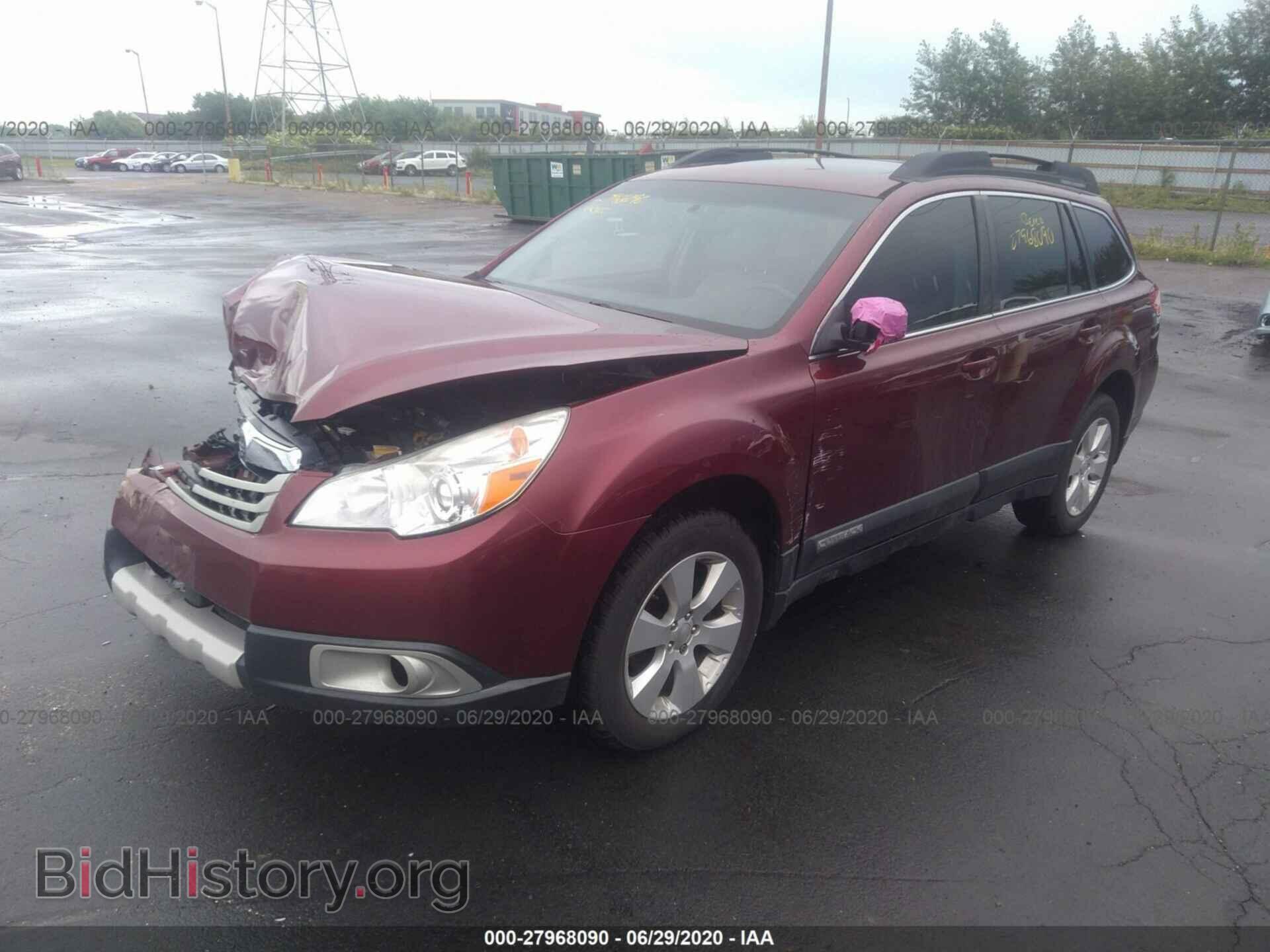 2011 SUBARU OUTBACK - VIN: 4S4BRBLC3B3418663 - Фото 2