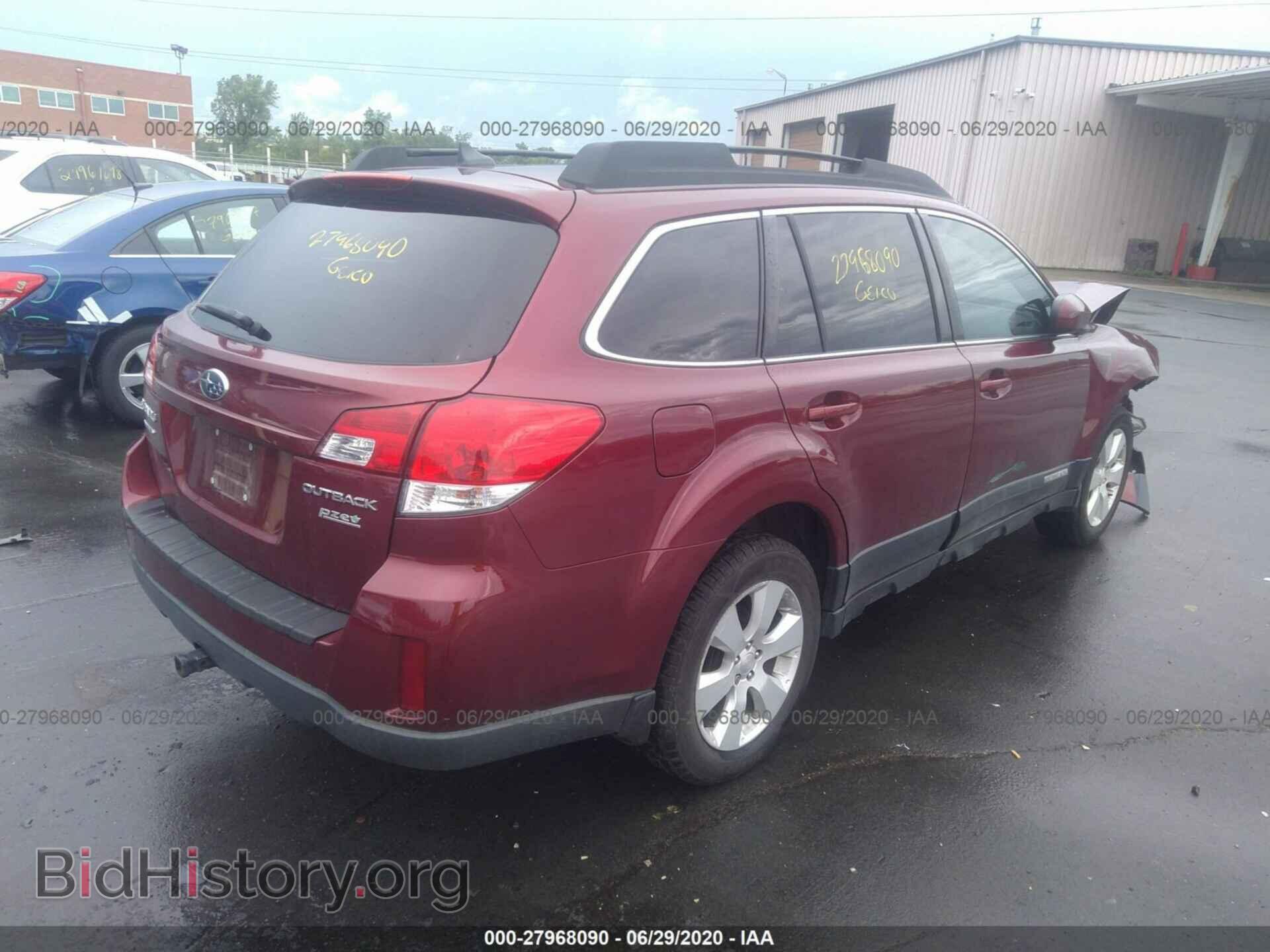 2011 SUBARU OUTBACK - VIN: 4S4BRBLC3B3418663 - Фото 4