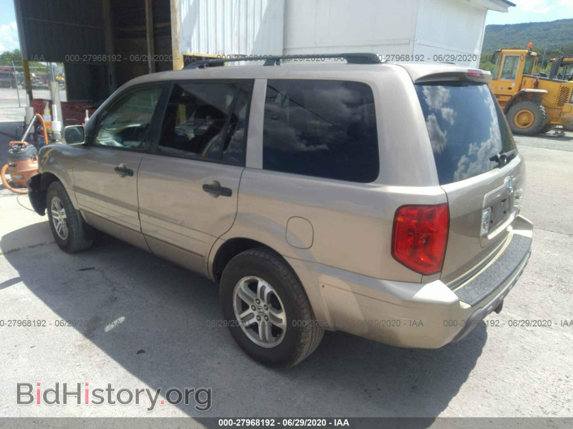 2005 HONDA PILOT - VIN: 5FNYF18695B058701 - Фото 3