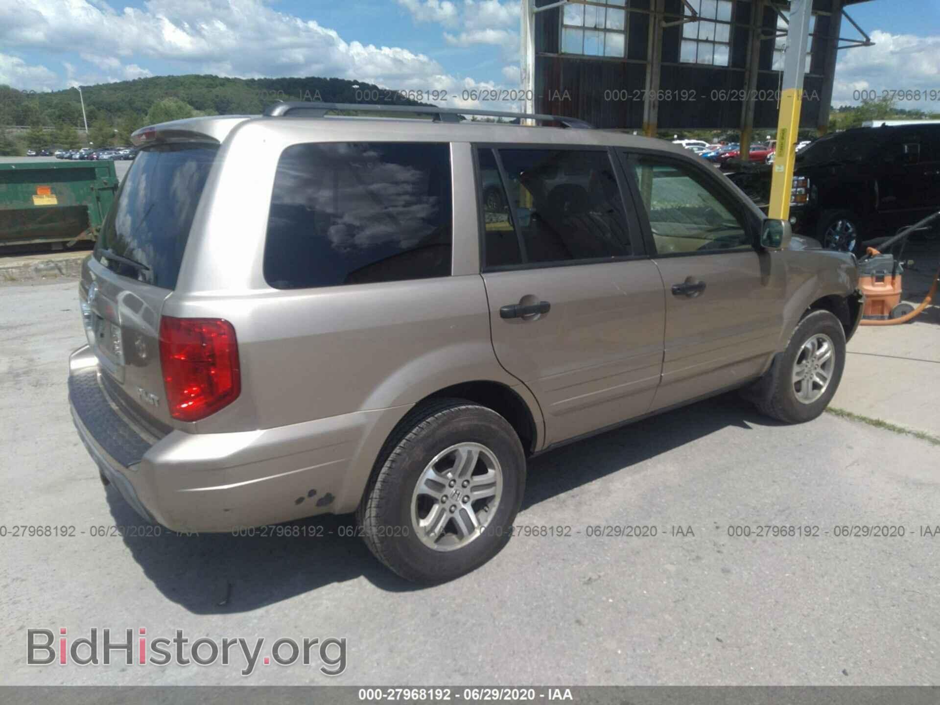 2005 HONDA PILOT - VIN: 5FNYF18695B058701 - Фото 4