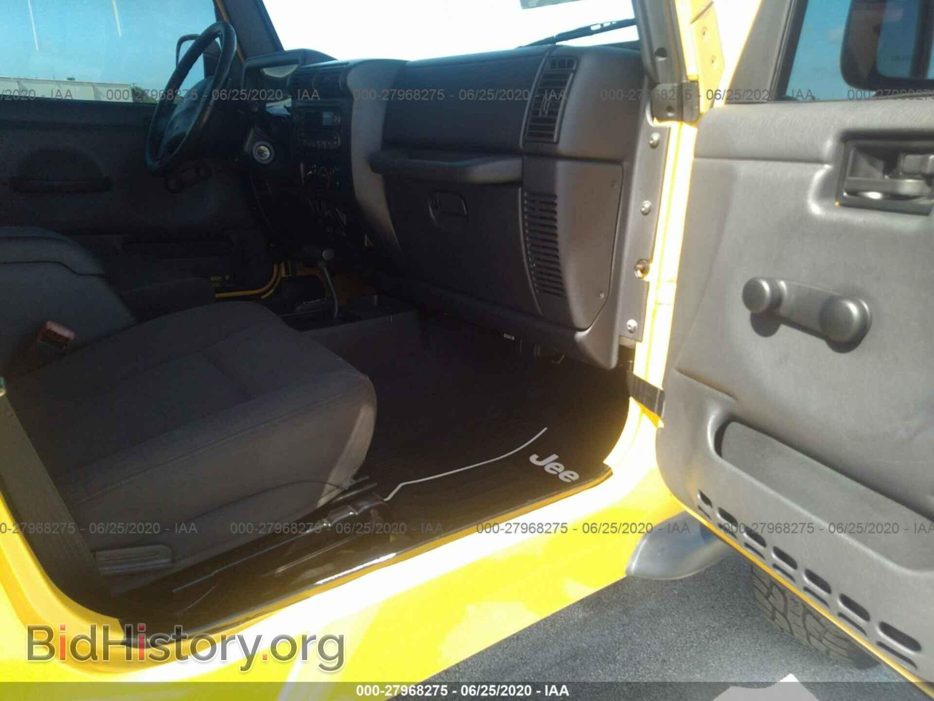 2006 JEEP WRANGLER - VIN: 1J4FA39S76P731998 - Фото 5