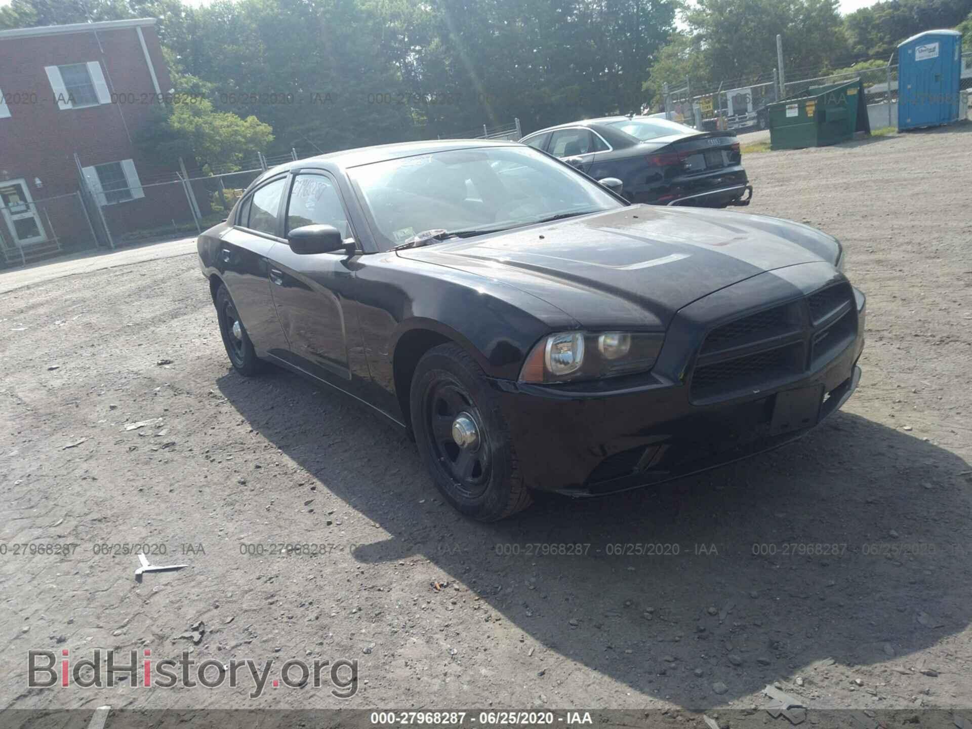 Photo 2C3CDXAT0CH184704 - DODGE CHARGER 2012