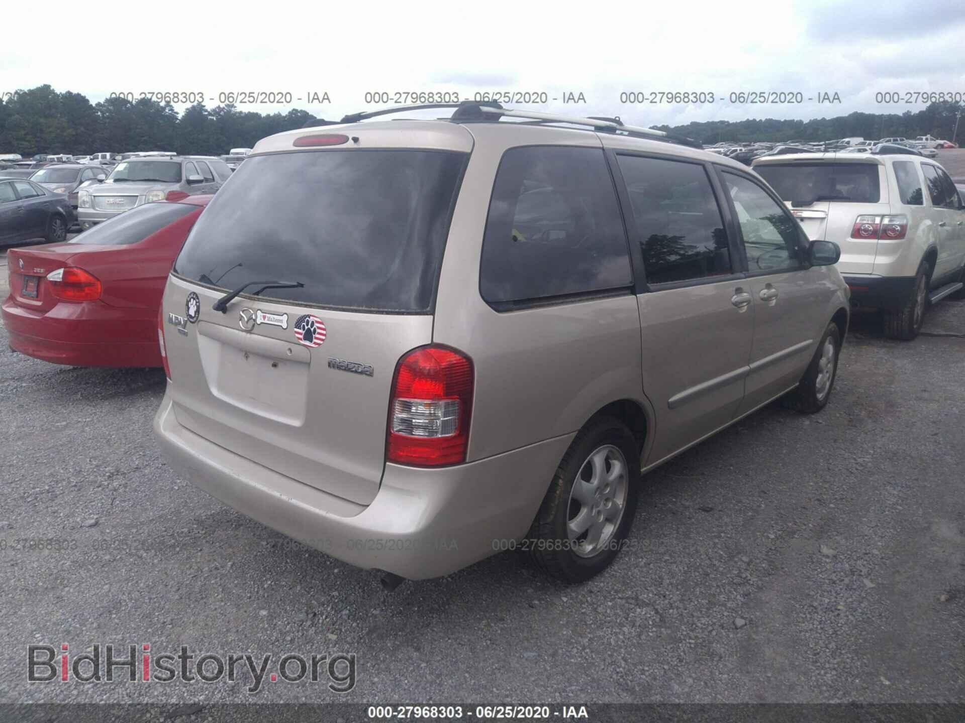 2001 MAZDA MPV - VIN: JM3LW28YX10172014 - Фото 4