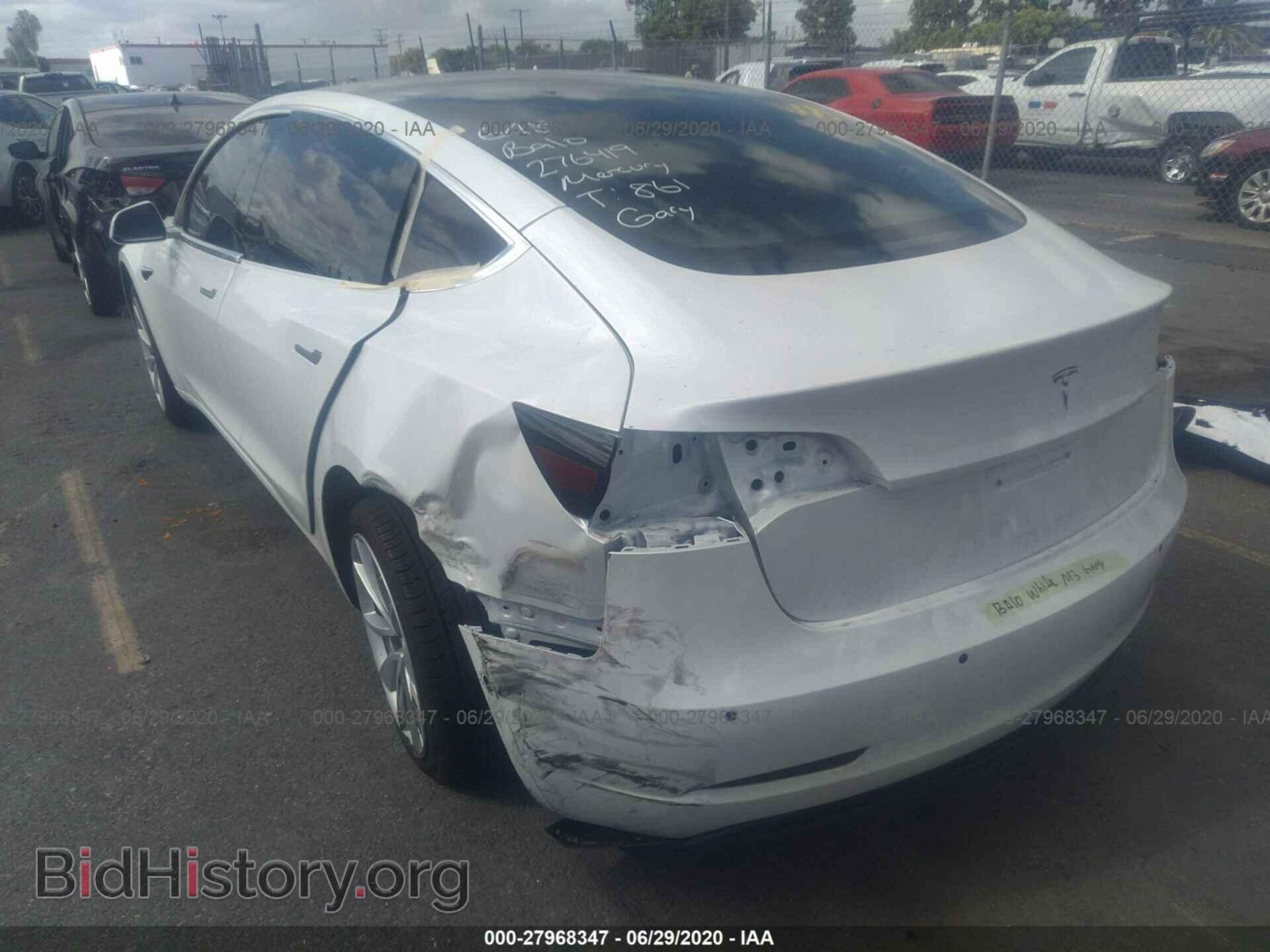 2020 TESLA MODEL 3 - VIN: 5YJ3E1EA9LF661487 - Photo 3
