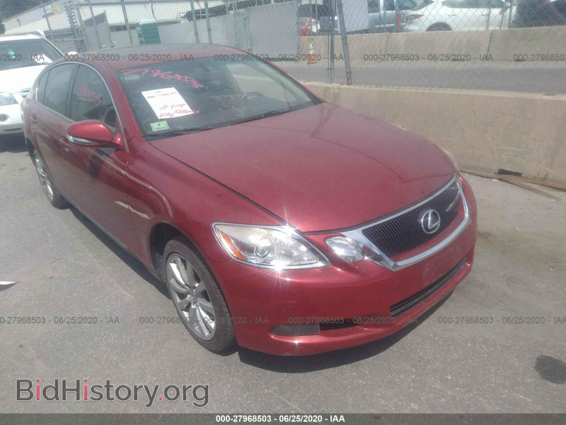 Photo JTHCF96SX80018608 - LEXUS GS 2008