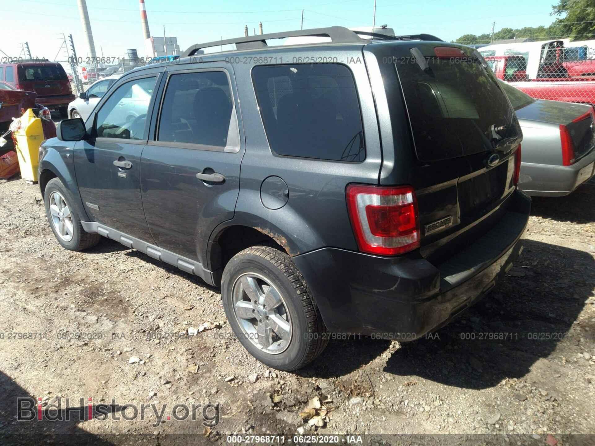 2008 FORD ESCAPE - VIN: 1FMCU03188KA63994 - Фото 3