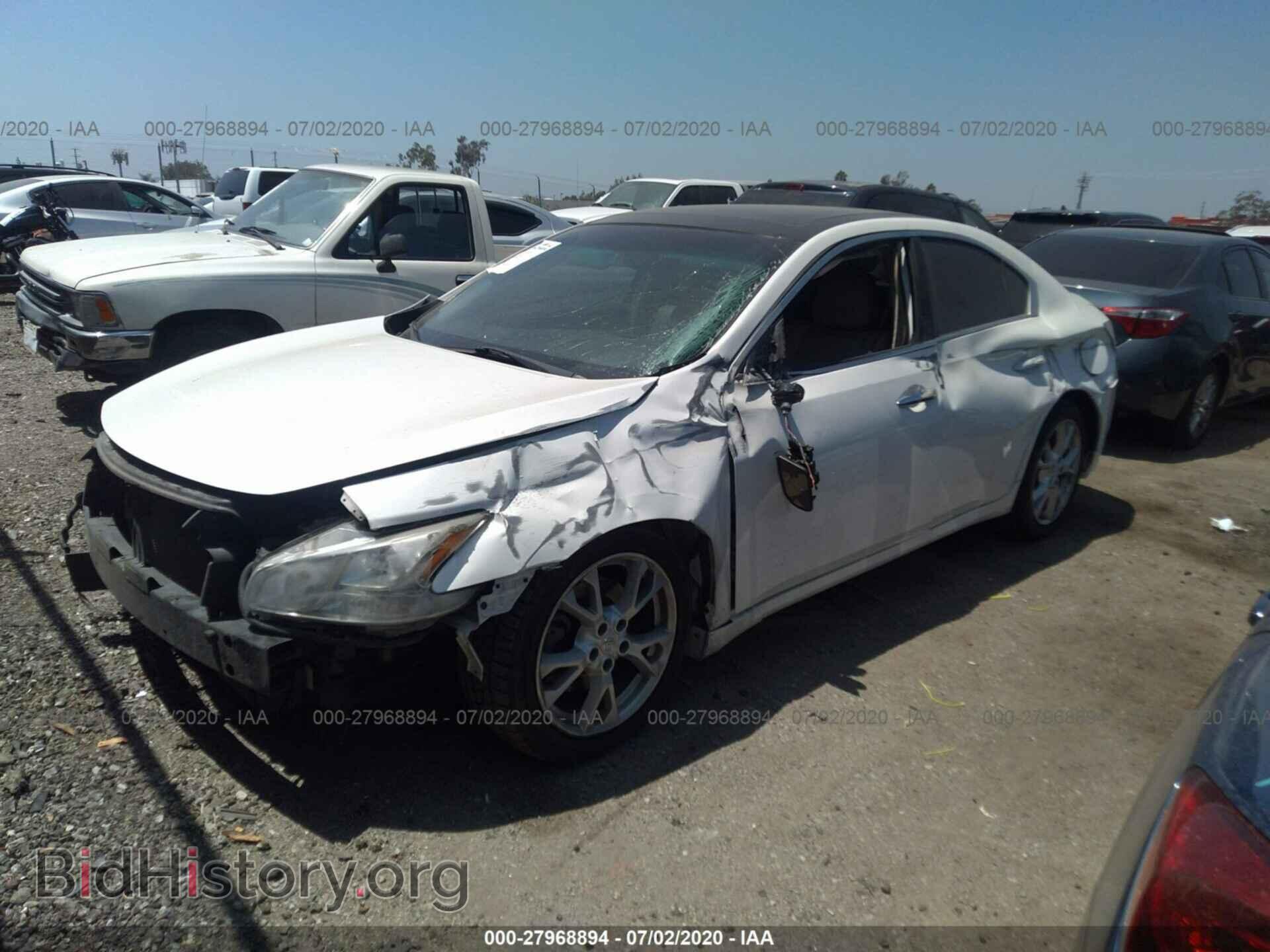 2013 NISSAN MAXIMA - VIN: 1N4AA5AP4DC811577 - Фото 2